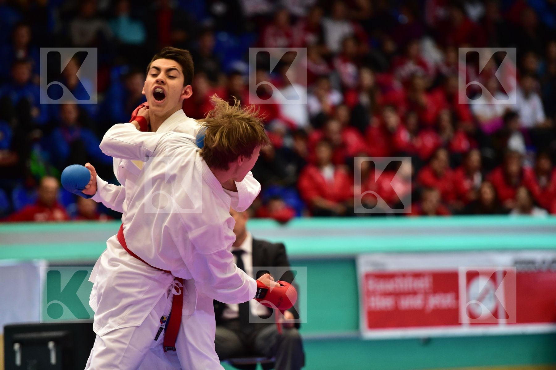-68kg Denmark finals Friis-Pedersen Jonas junior kumite male Ned