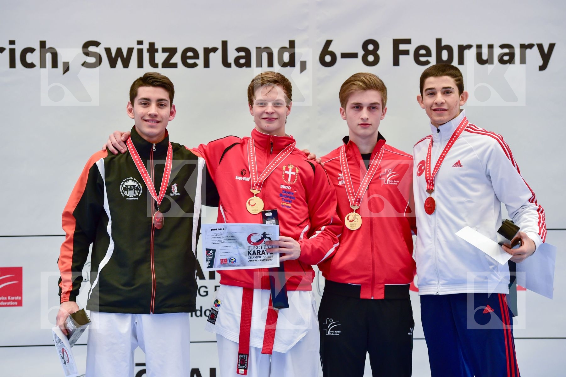 -68 Kg Denmark finals Friis-Pedersen Jonas junior Kabashi Kevin