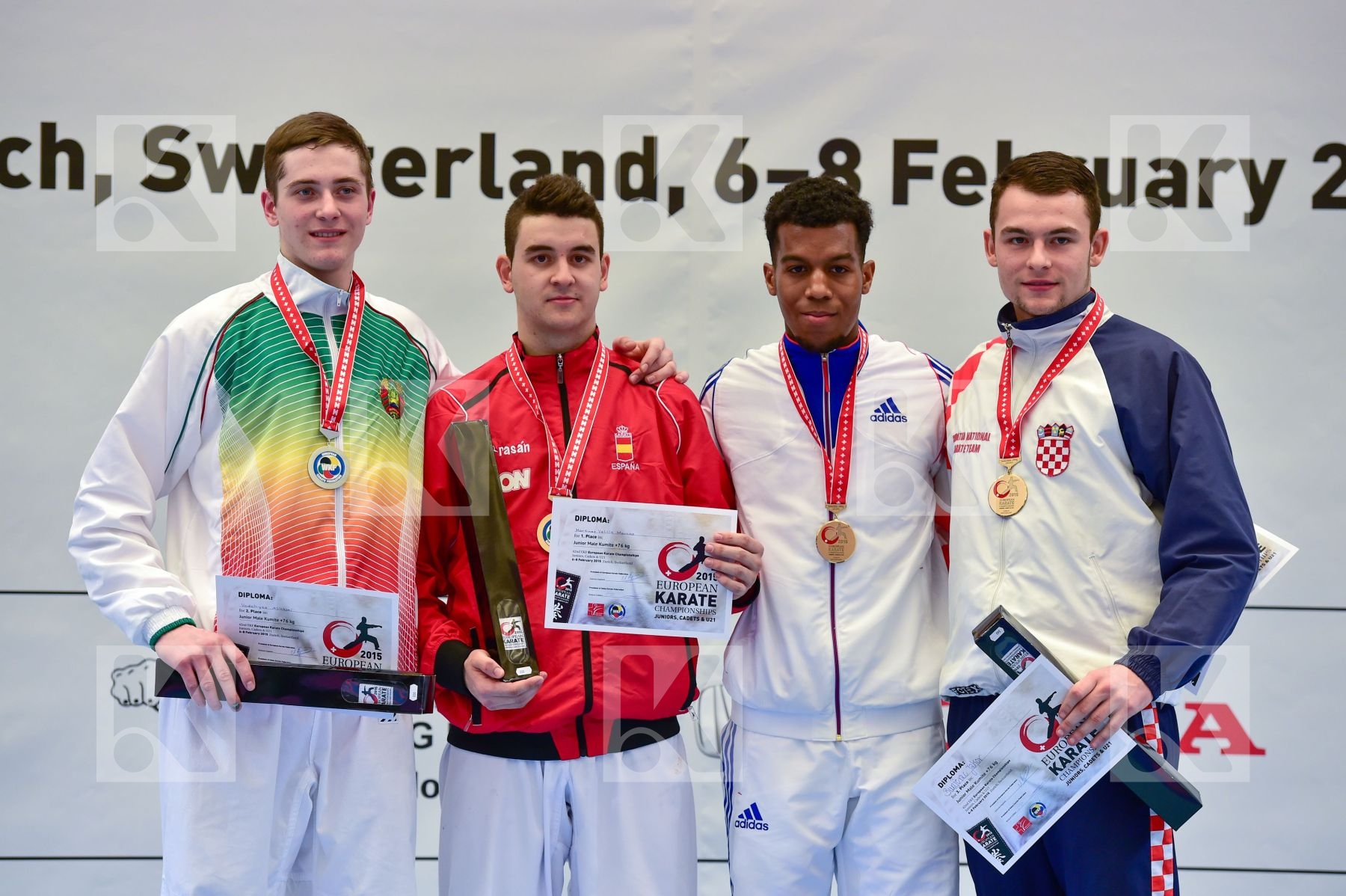 +76 Kg Belarus croatia finals france Girier Dufournier Mathieu j