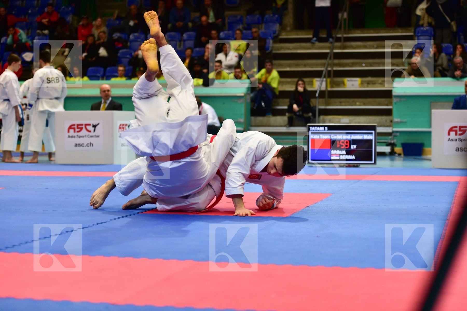 bunkai cadet finals junior team kata Turkey