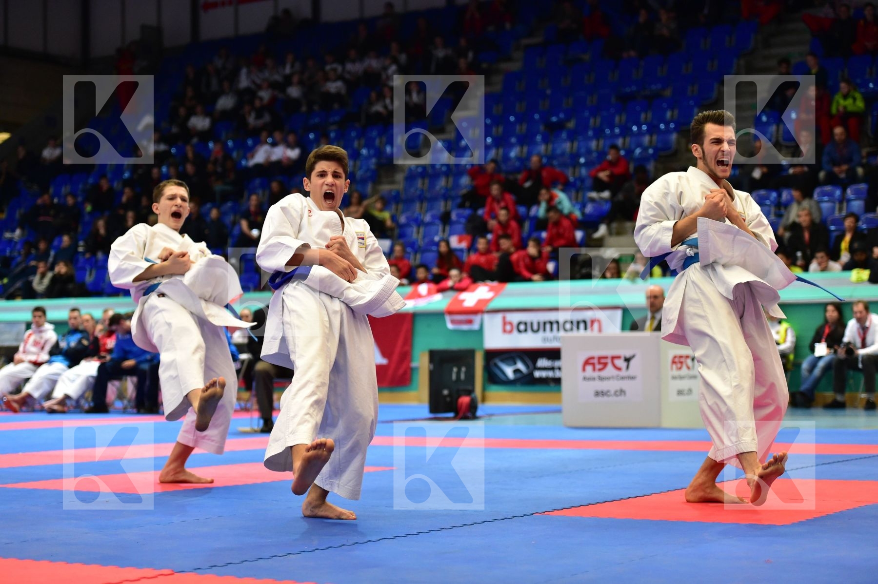 cadet finals junior Serbia team kata