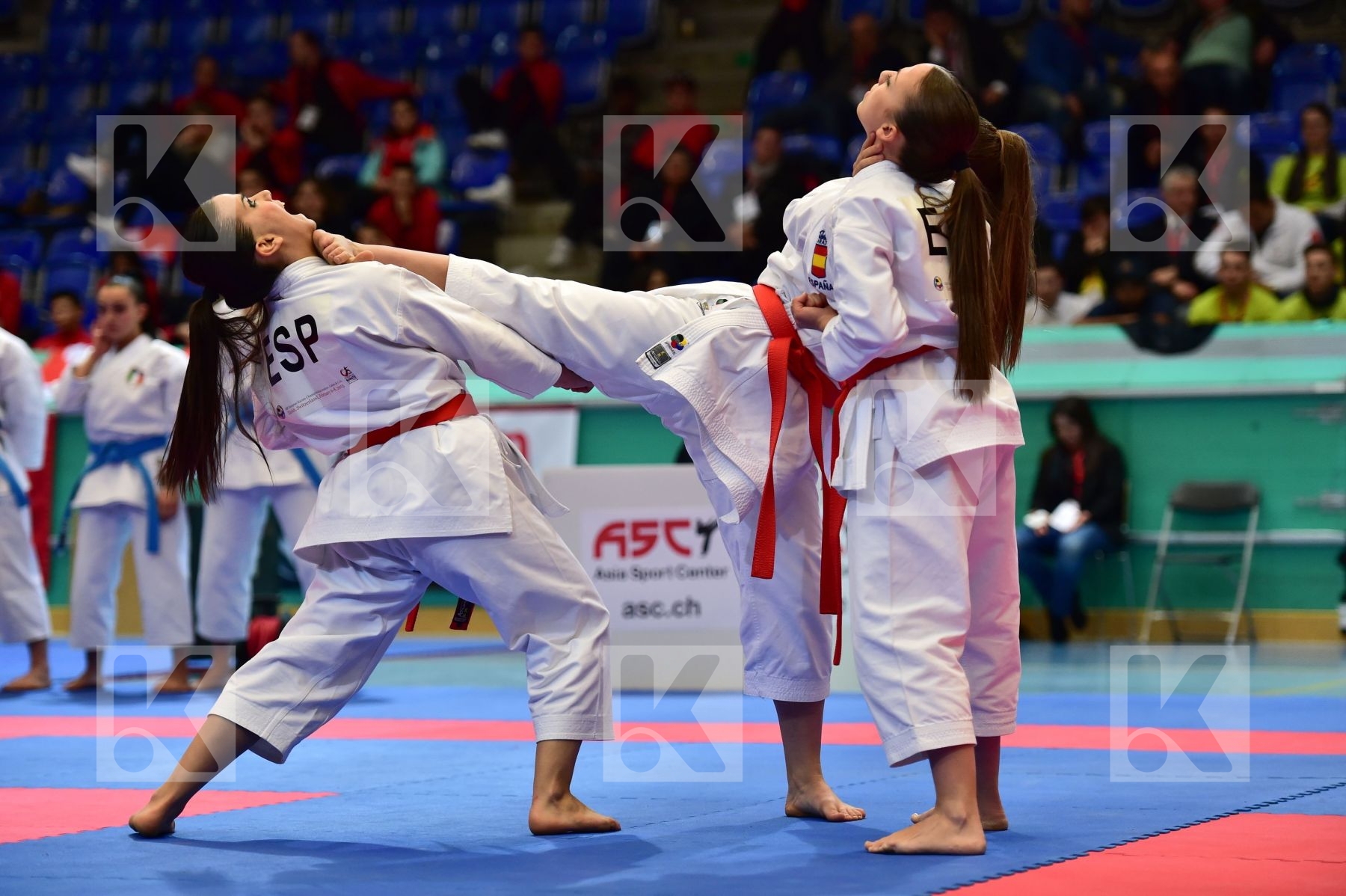 Arawaza bunkai cadet female finals junior kata spain team