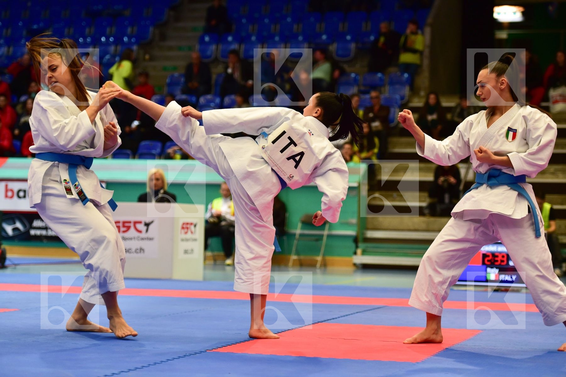 bunkai female finals italy junior kata shureido team