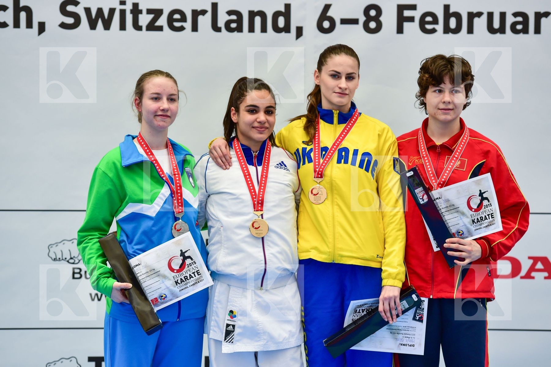 -61 Kg Florjancic Kati france Heurtault Leila kumite Maksimovic