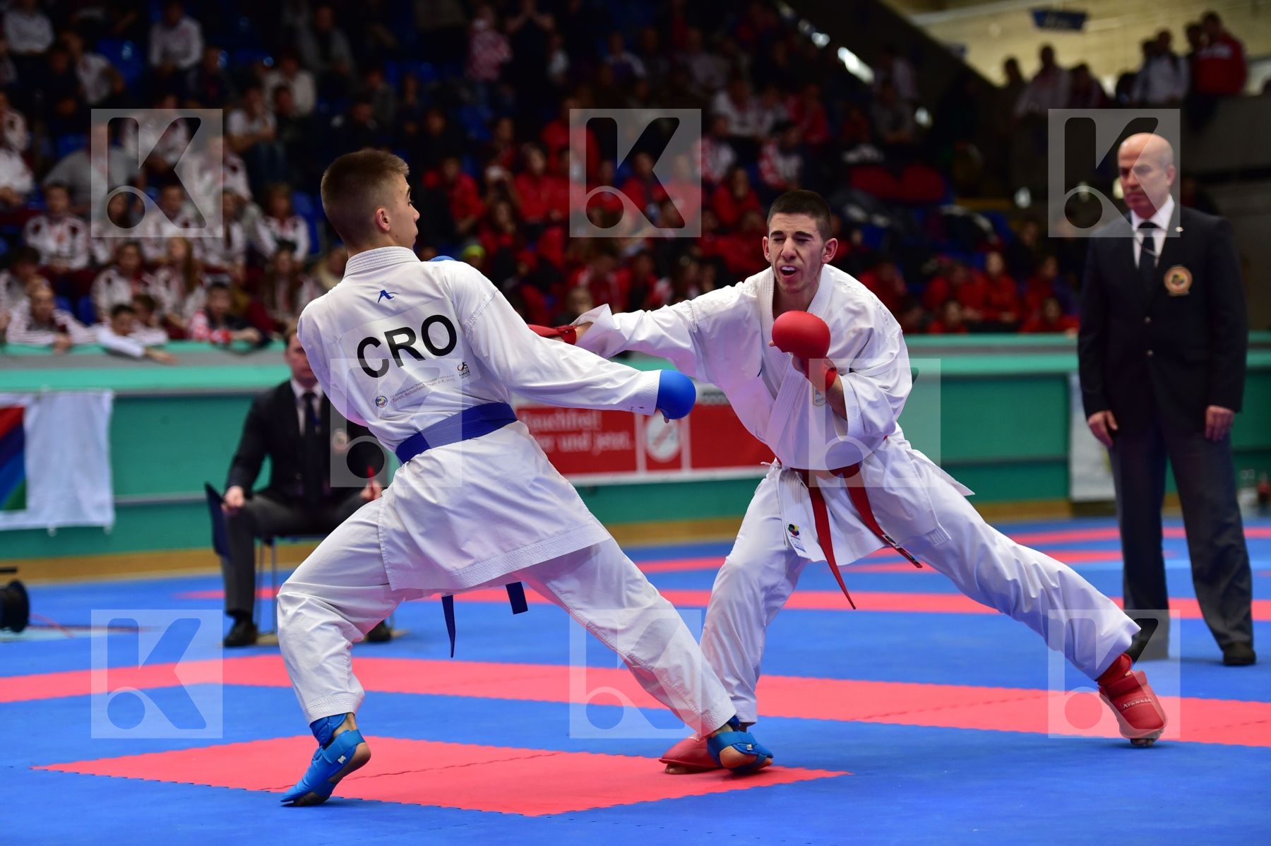 -60kg Arawaza Berak Boran croatia Dzakovic Milos kumite Serbia U