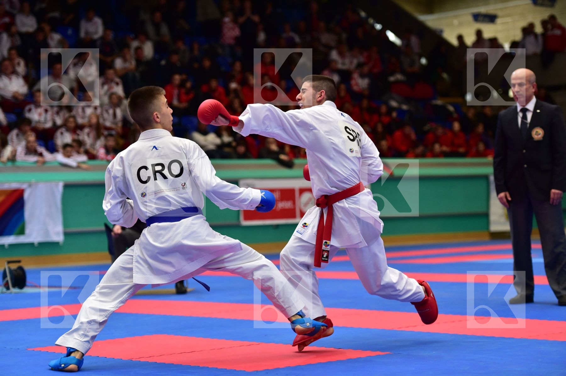 -60kg Arawaza Berak Boran croatia Dzakovic Milos kumite Serbia U
