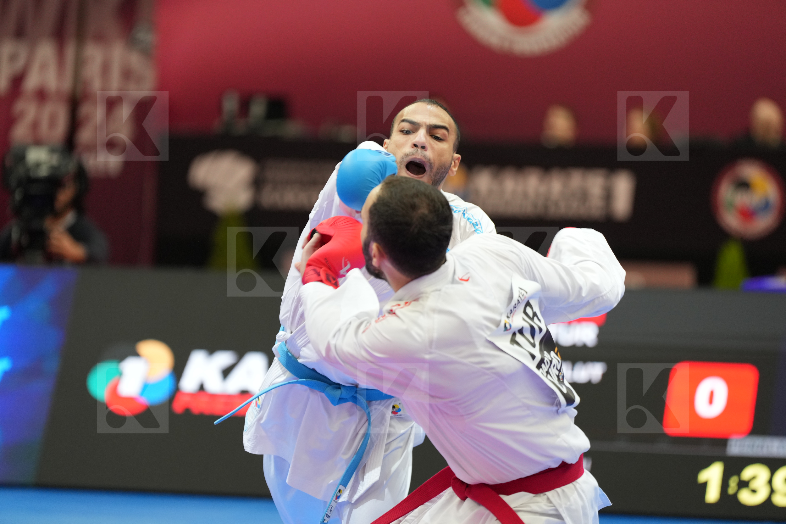 BULUT ENES (TURKEY) vs ABDELAZIZ ABDALLA (EGYPT) in Male Kumite -75 Kg - Final bout