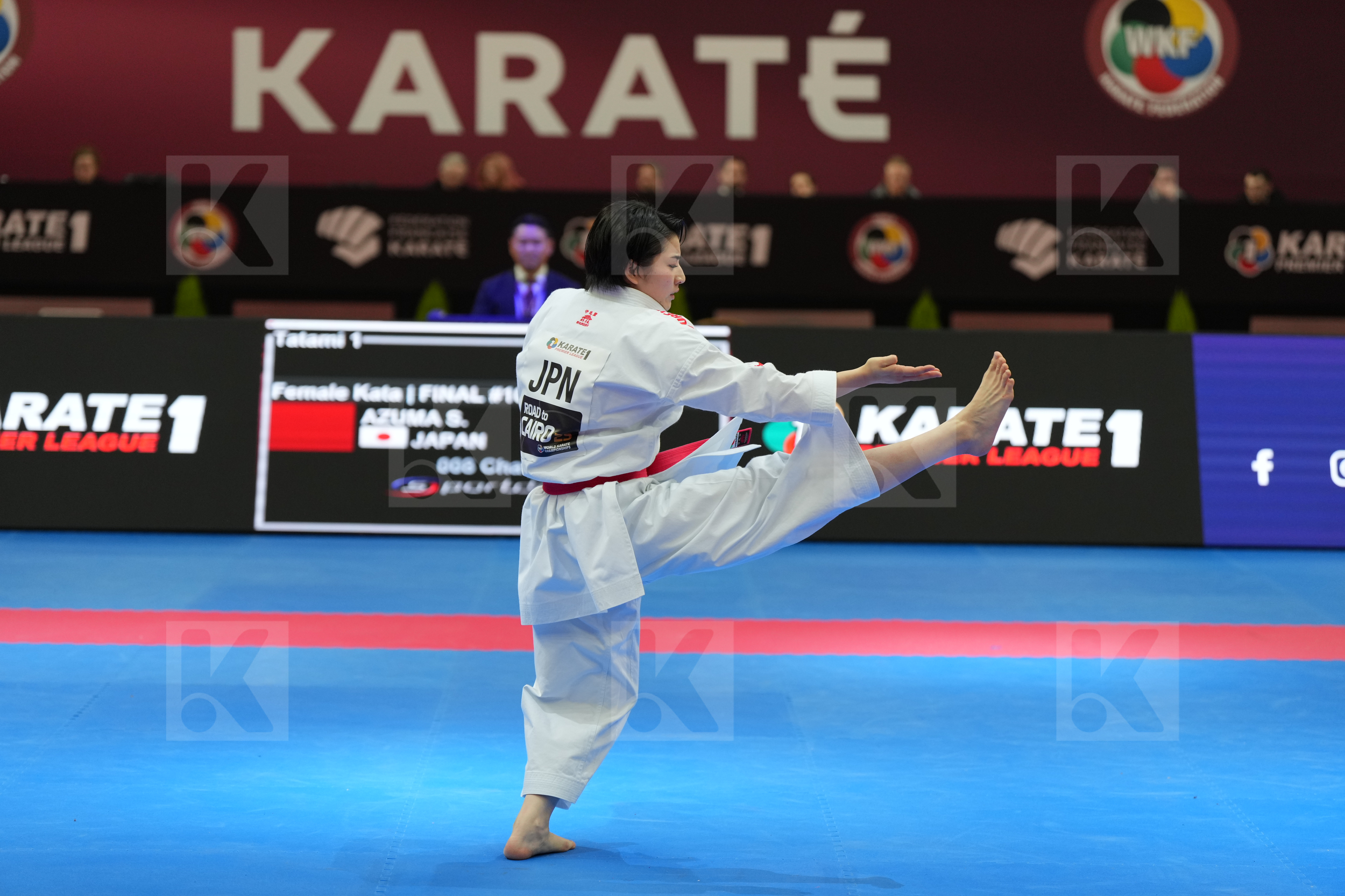 AZUMA SAEKO (JAPAN) in Female Kata - Final bout
