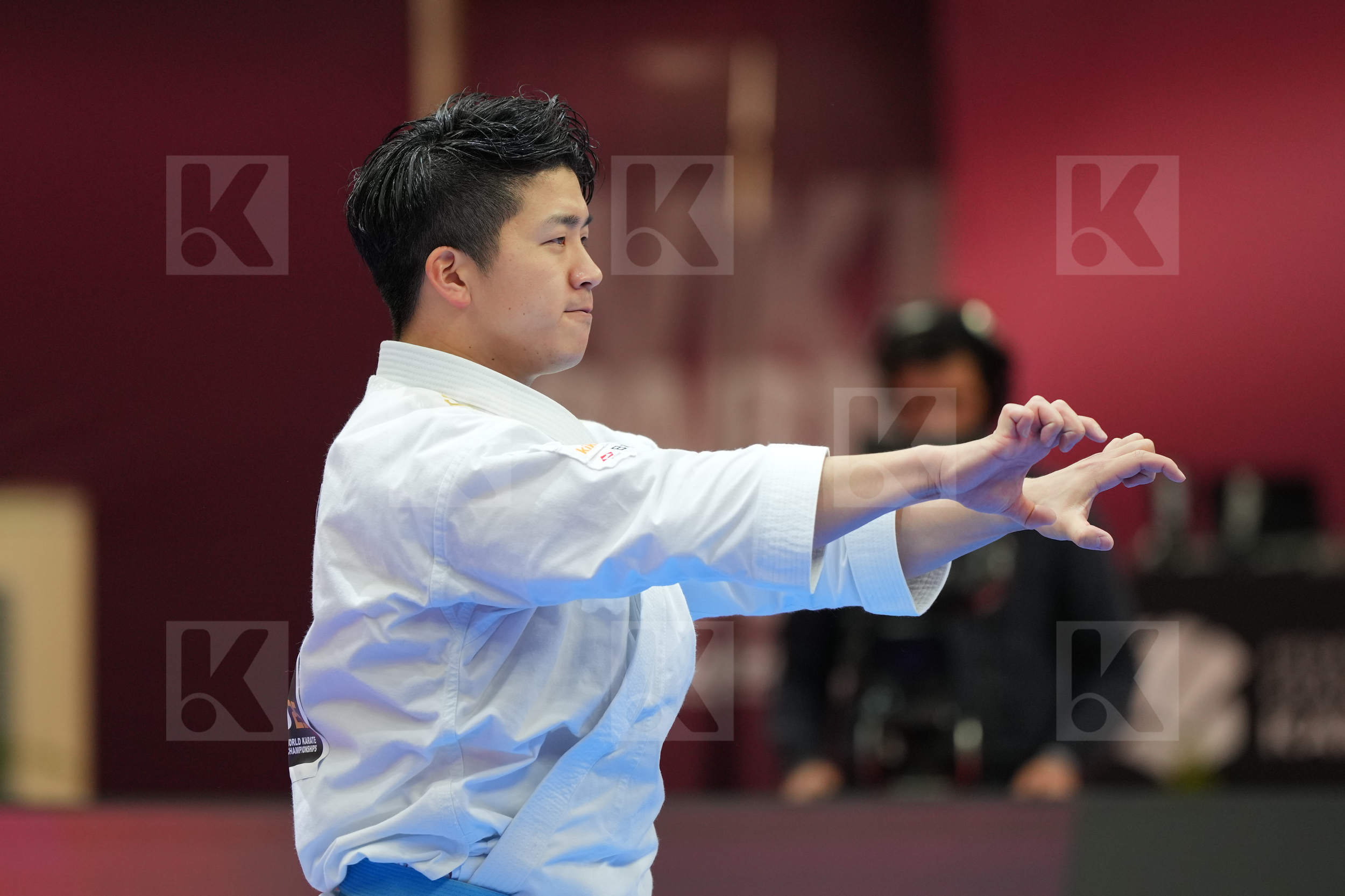 NISHIYAMA KAKERU (JAPAN) in Male Kata - Final bout
