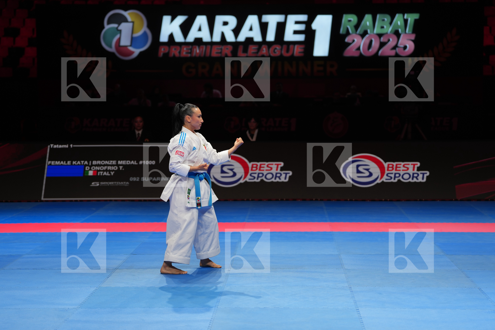D’ONOFRIO TERRYANA (ITALY) in Female Kata - Bronze Bout