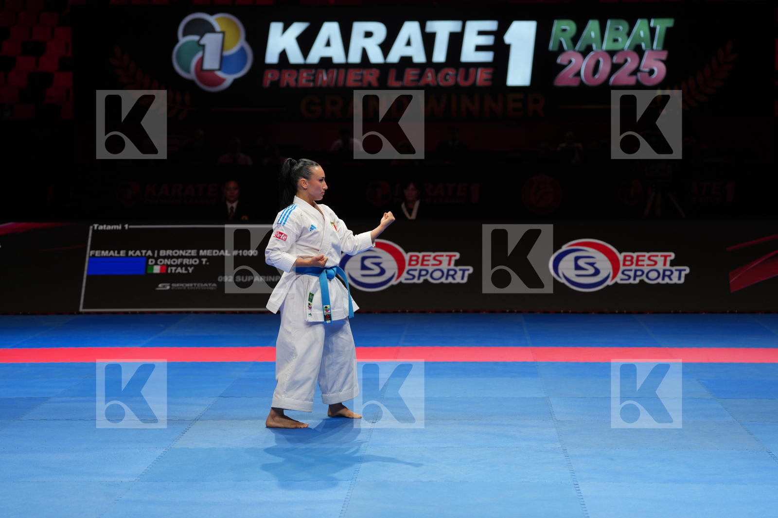 D’ONOFRIO TERRYANA (ITALY) in Female Kata - Bronze Bout