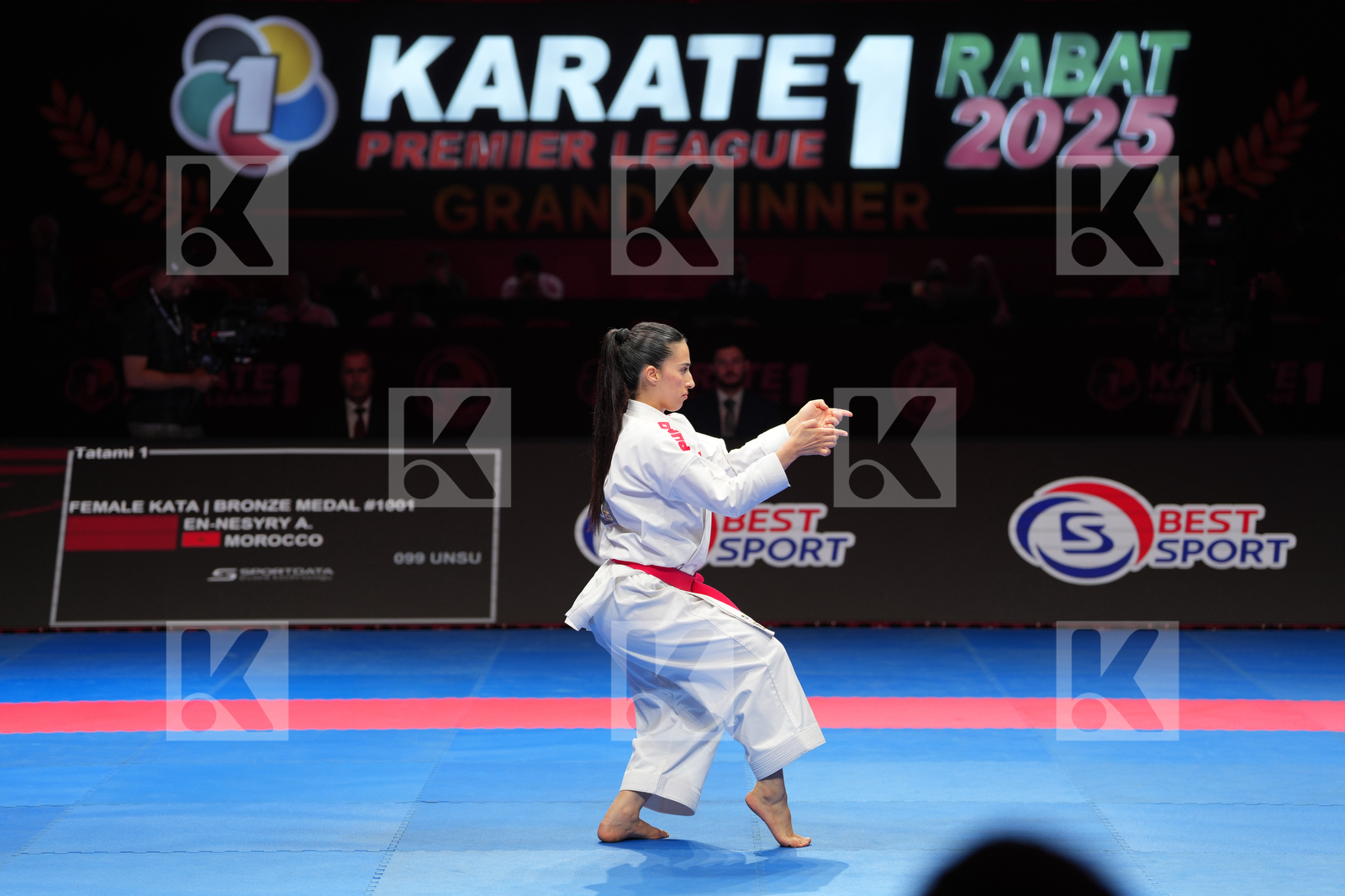 EN-NESYRY AYA (MOROCCO) in Female Kata - Bronze Bout