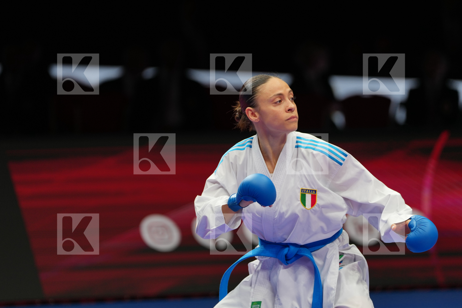 PAPPA CHRISTINA TRIADA (GREECE) vs PERFETTO ERMINIA (ITALY) in Female Kumite -50 Kg - Final Bout
