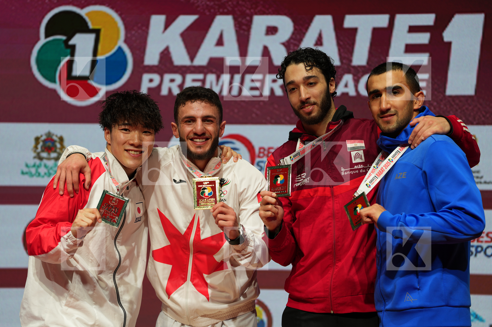 Podium ceremony in  - Final Bout
