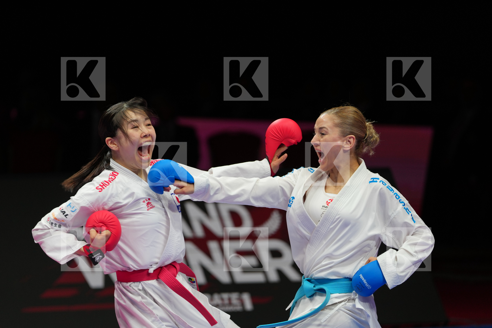 HARADA AKARI (JAPAN) vs YAKAN TUBA (TURKIYE) in Female Kumite -55 Kg - Bronze Bout