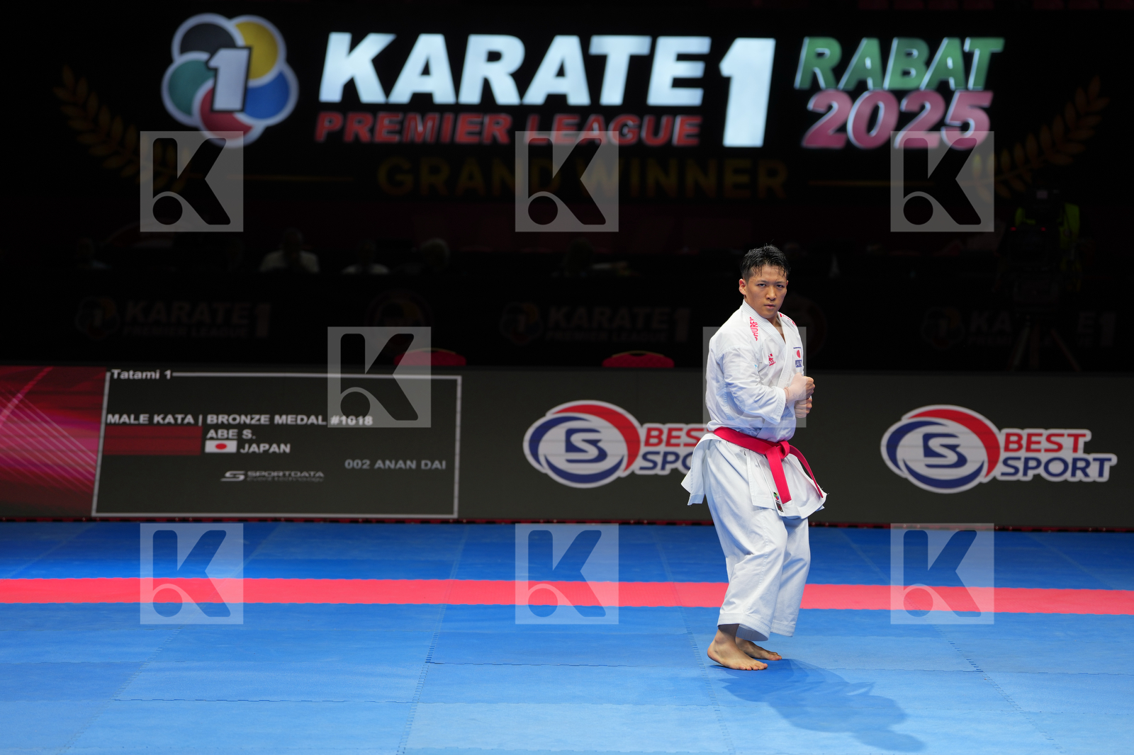 ABE SAKICHI (JAPAN) in Male Kata - Bronze Bout