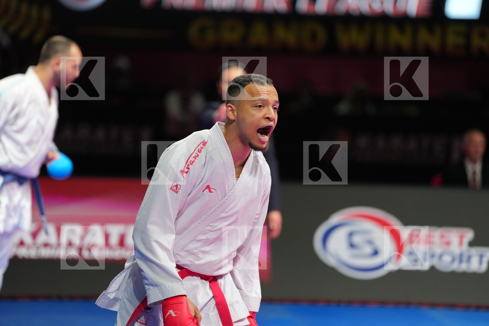 SAM HAMZA (MOROCCO) vs ARSLAN HASAN (TURKIYE) in Male Kumite -84 Kg - Bronze Bout