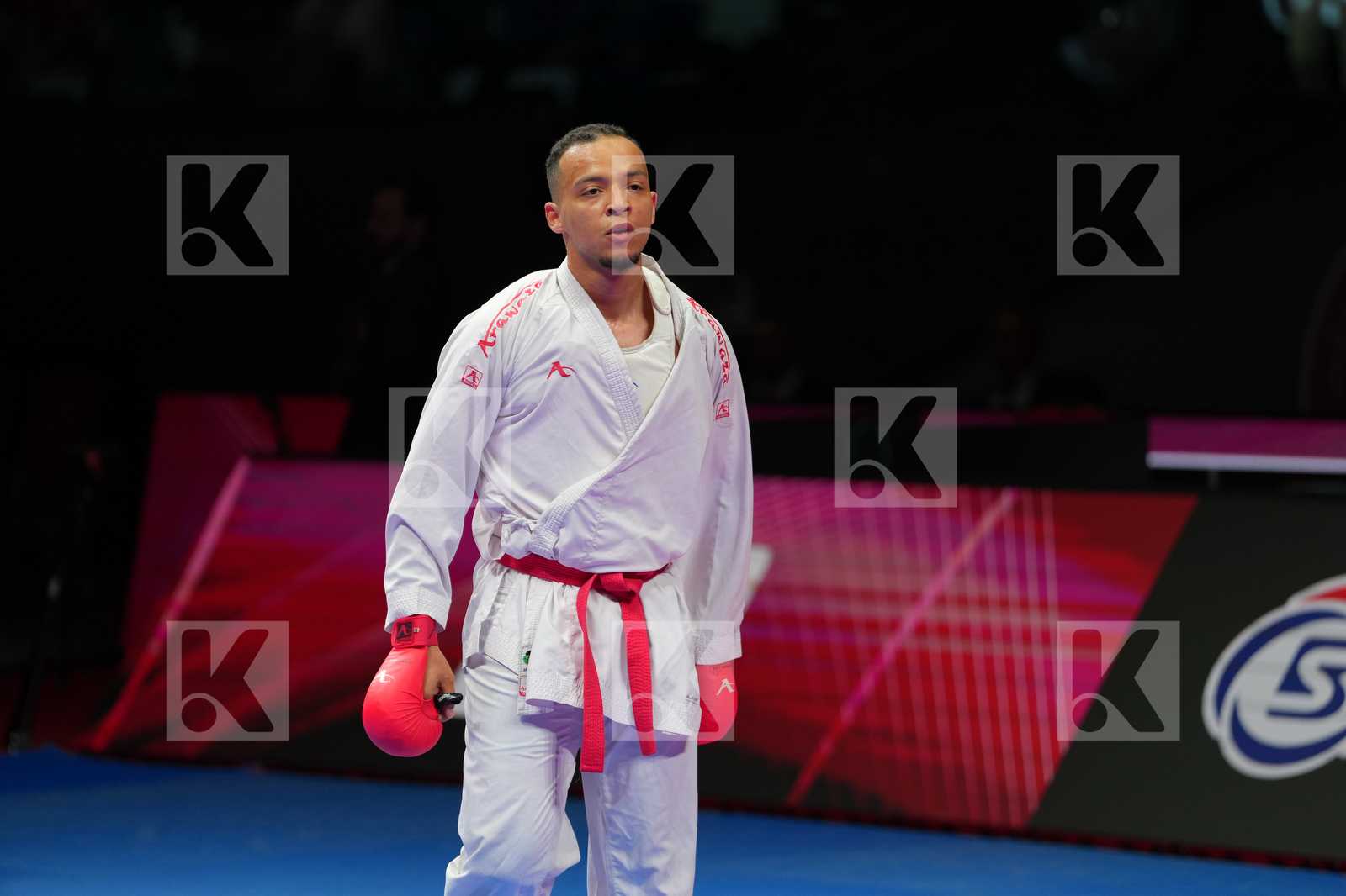 SAM HAMZA (MOROCCO) vs ARSLAN HASAN (TURKIYE) in Male Kumite -84 Kg - Bronze Bout