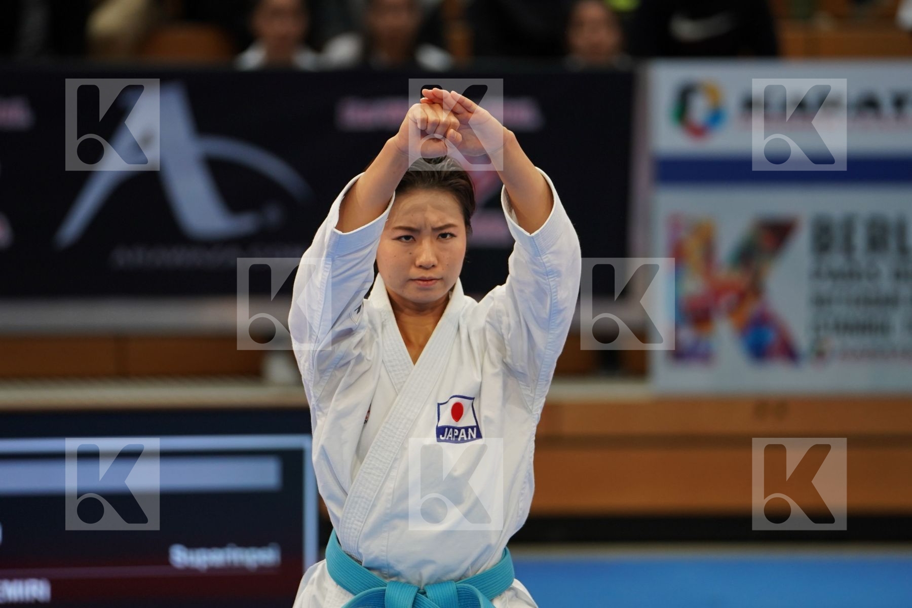 IWAMOTO EMIRI (JAPAN) in Senior Female Kata - Bronze bout