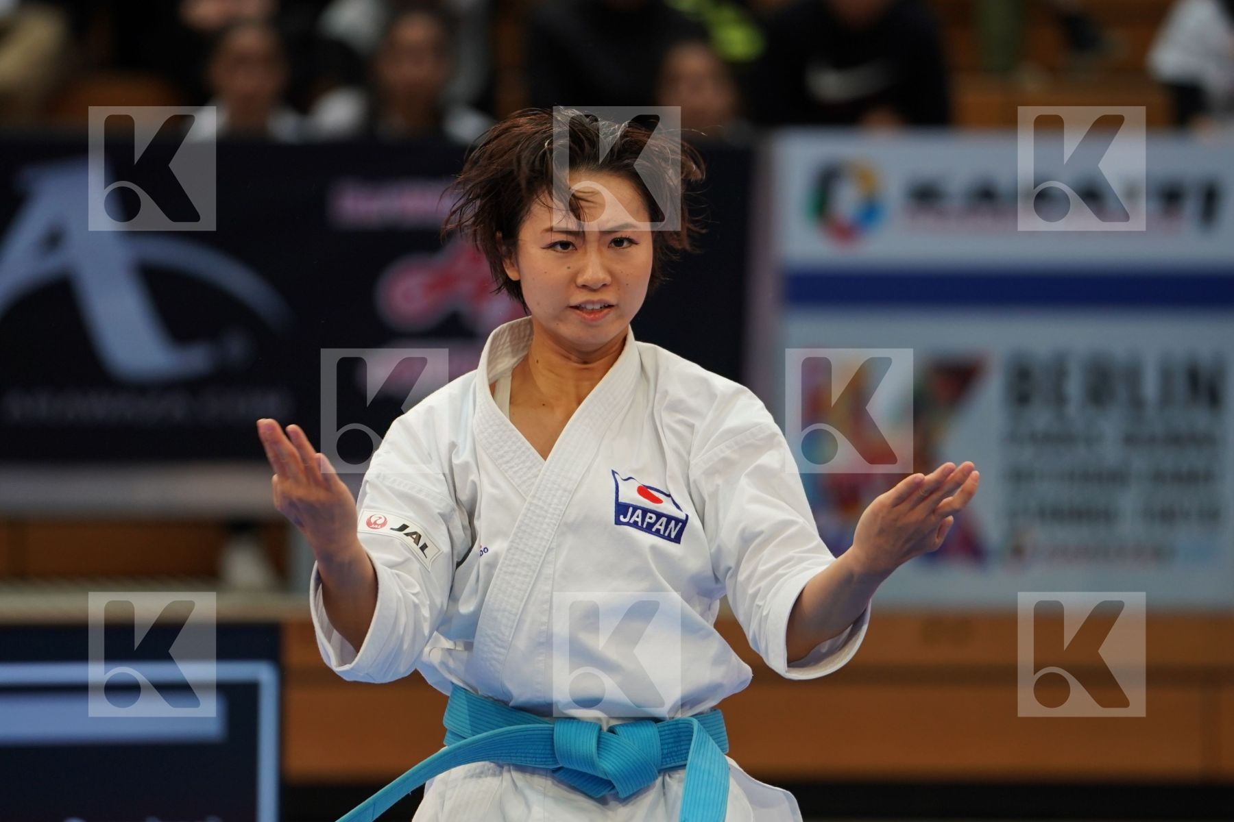 IWAMOTO EMIRI (JAPAN) in Senior Female Kata - Bronze bout