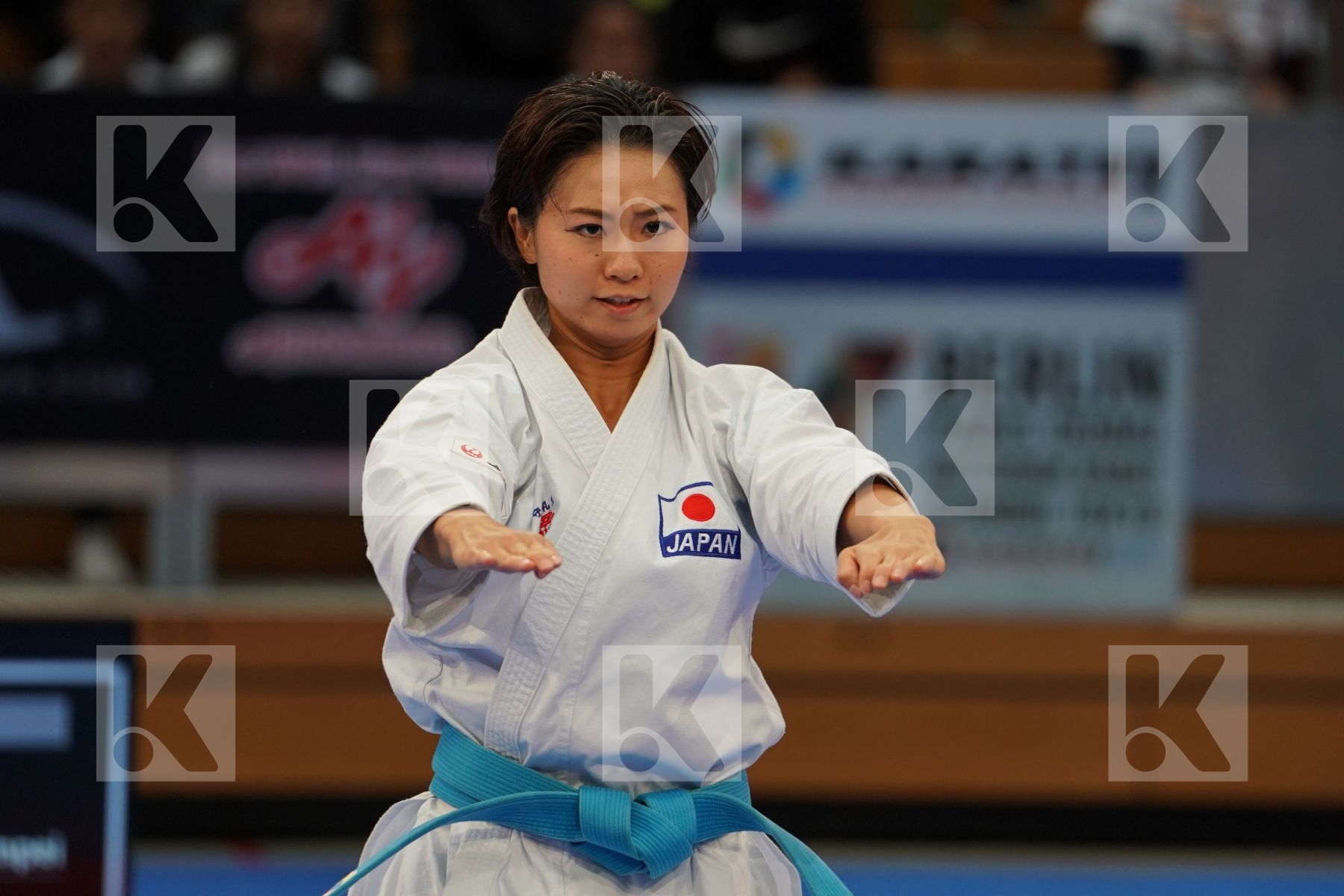 IWAMOTO EMIRI (JAPAN) in Senior Female Kata - Bronze bout