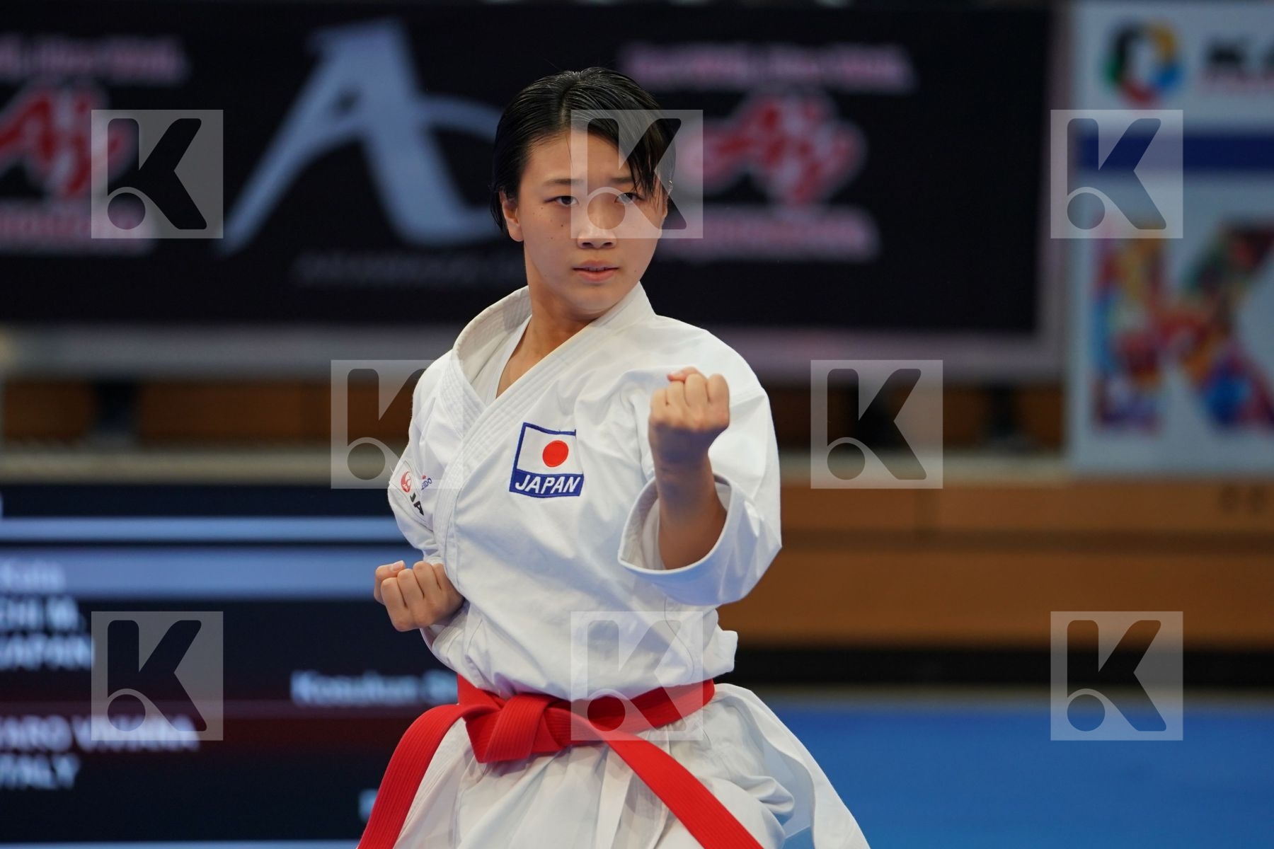 OHUCHI MIRISA (JAPAN) in Senior Female Kata - Bronze bout
