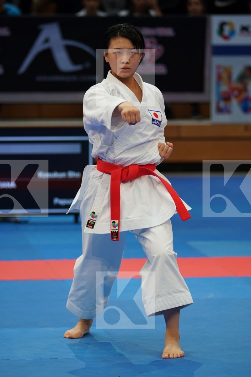 OHUCHI MIRISA (JAPAN) in Senior Female Kata - Bronze bout