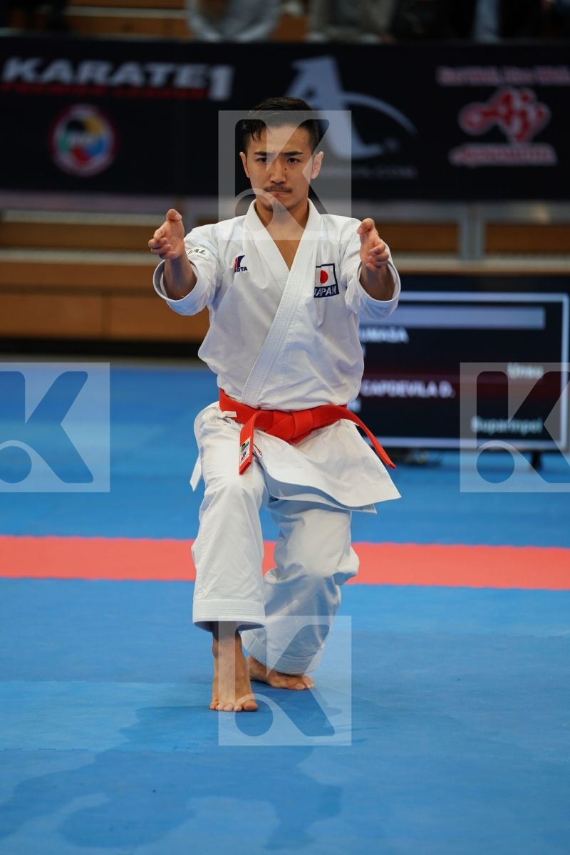 MOTO KAZUMASA (JAPAN) in Senior Male Kata - Bronze bout