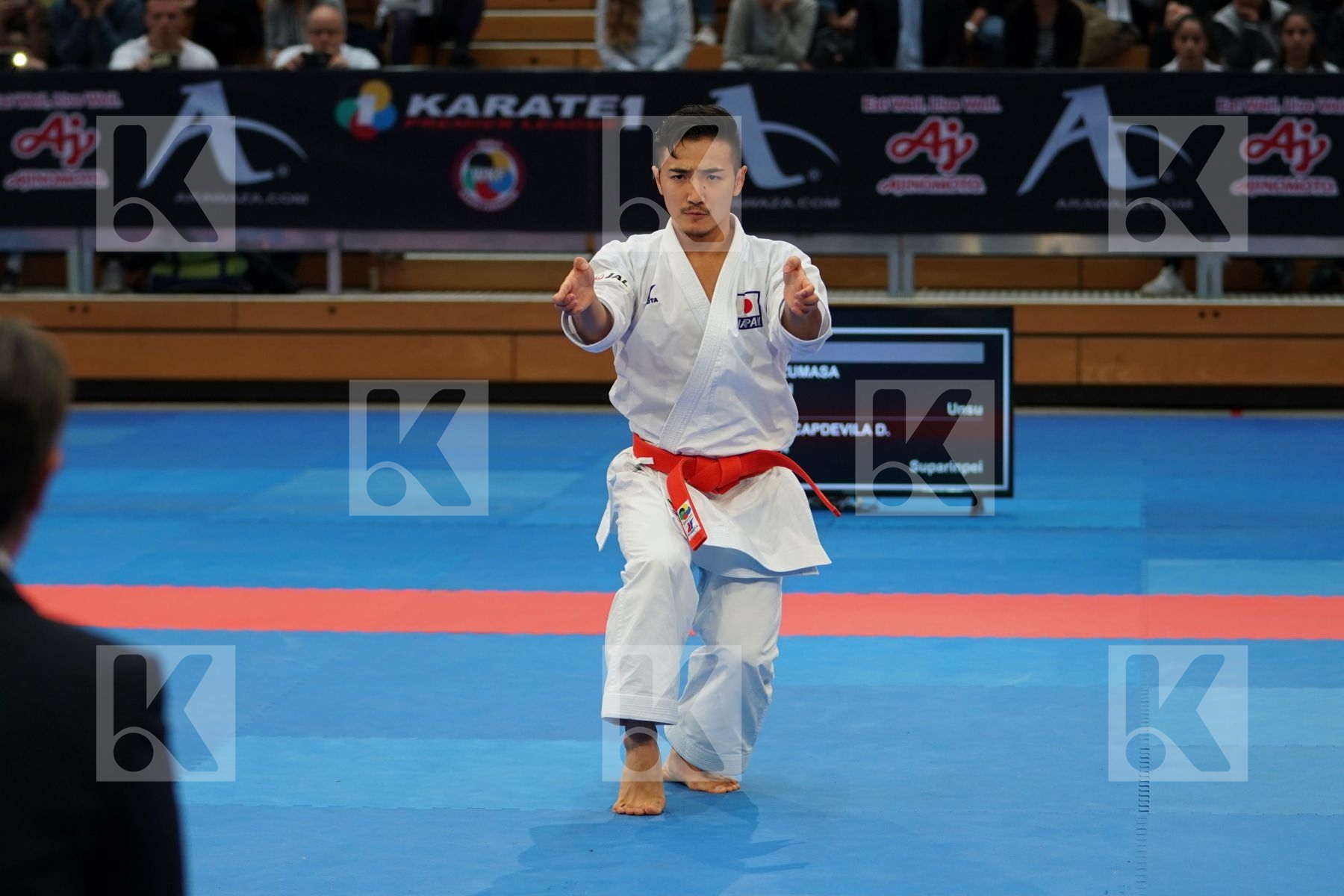 MOTO KAZUMASA (JAPAN) in Senior Male Kata - Bronze bout