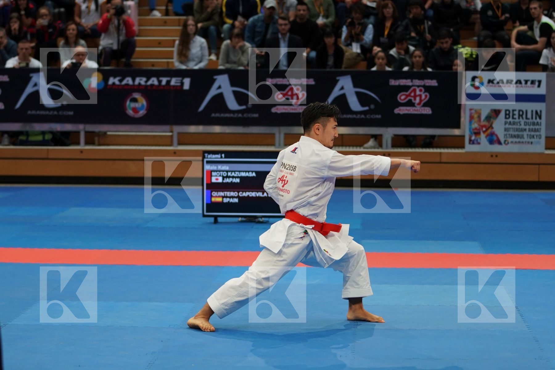 MOTO KAZUMASA (JAPAN) in Senior Male Kata - Bronze bout