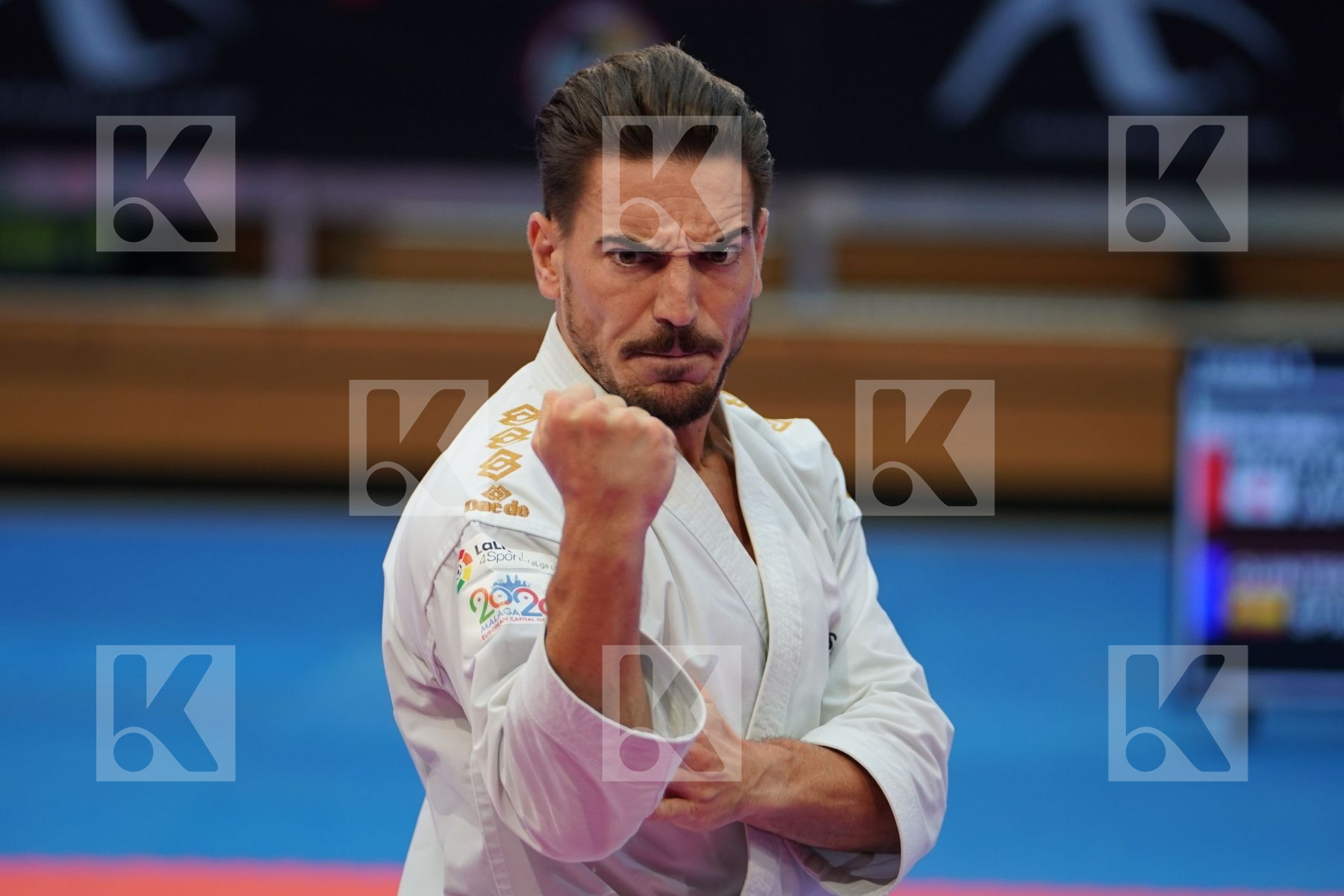 QUINTERO CAPDEVILA DAMIAN HUGO (SPAIN) in Senior Male Kata - Bronze bout