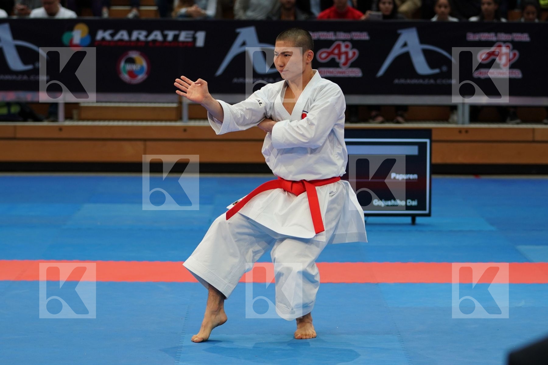 Hibi Yuta (JAPAN) in Senior Male Kata - Bronze bout
