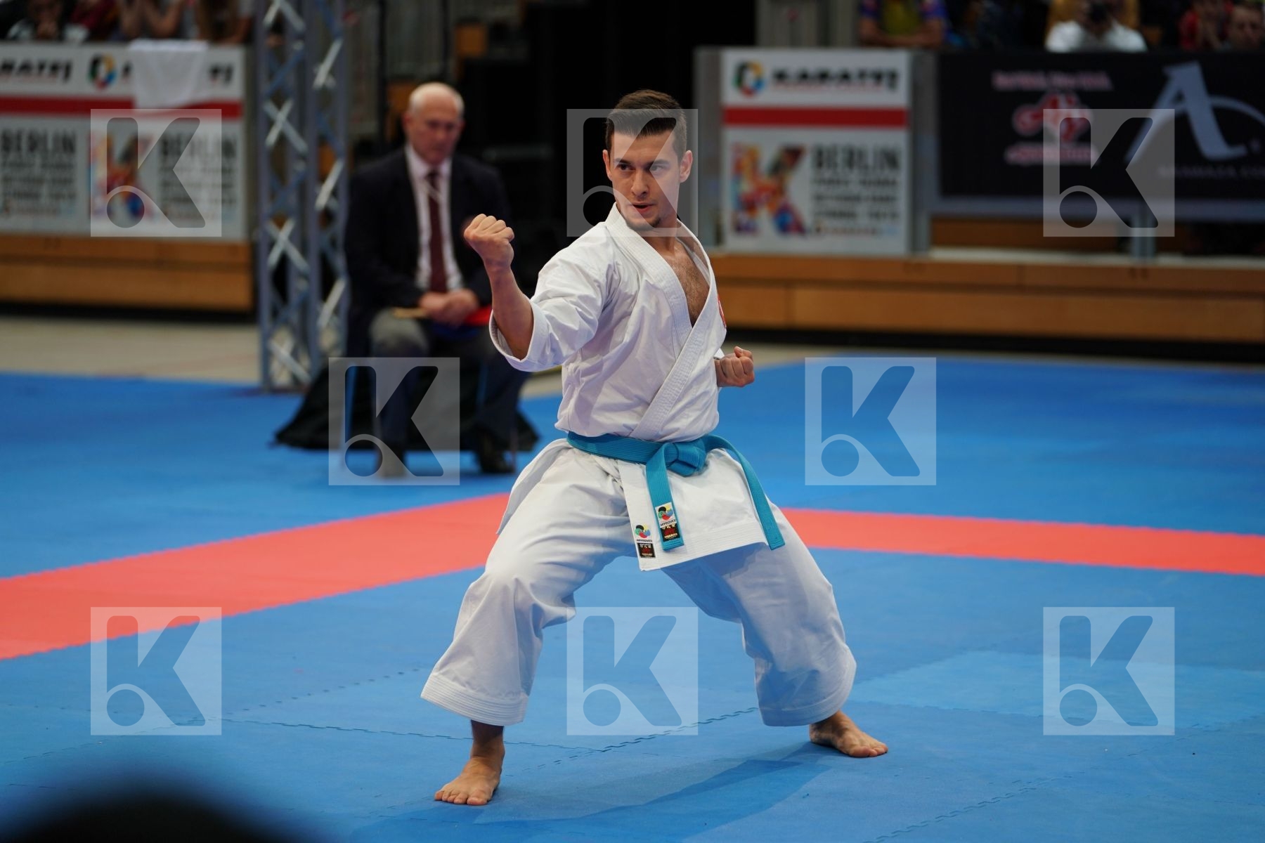 SOFUOGLU ALI (TURKEY) in Senior Male Kata - Bronze bout