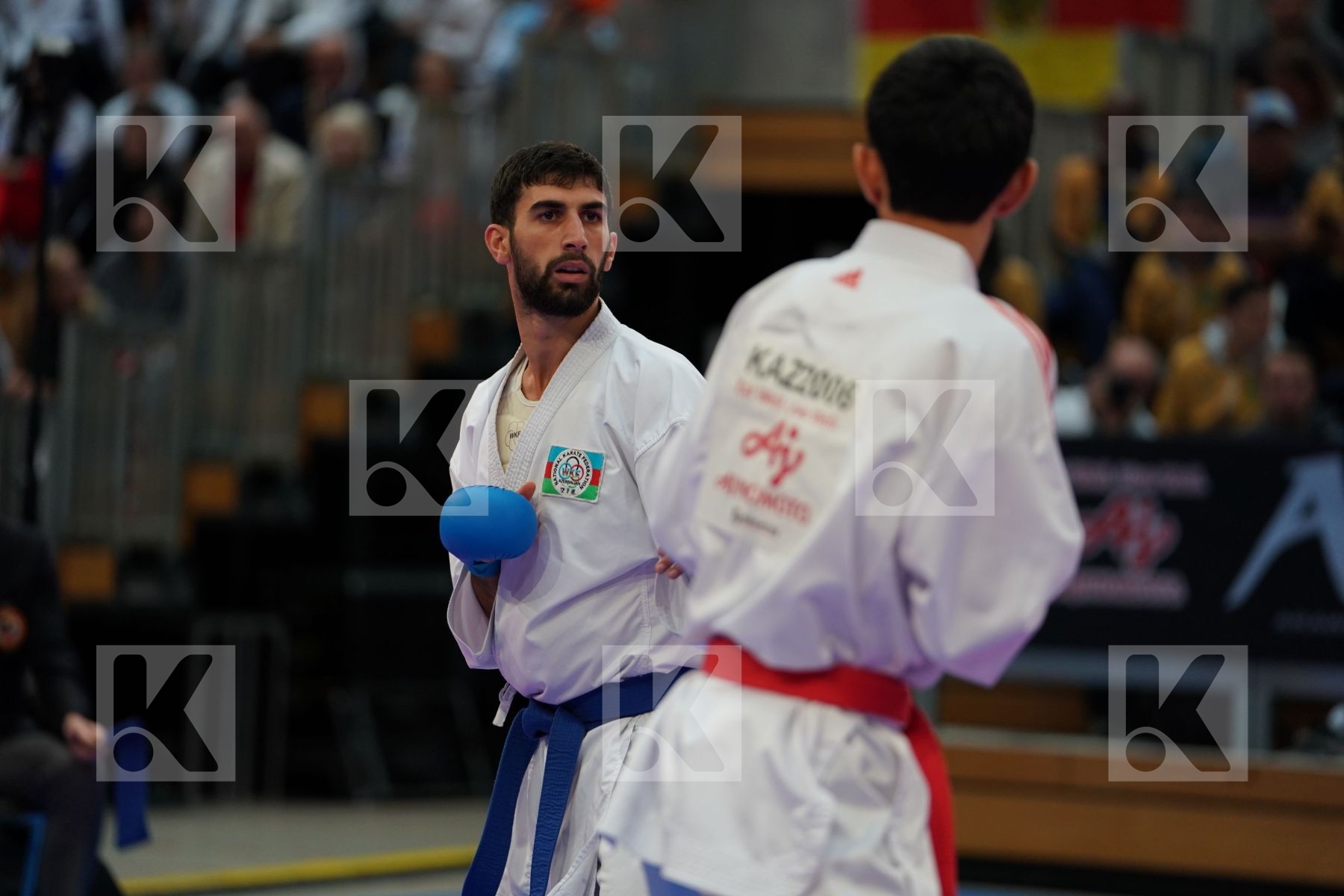 ALPYSBAY KAISAR (KAZAKHSTAN) vs FARZALIYEV FIRDOVSI (AZERBAIJAN) in Senior Kumite -60 Kg - Bronze bout