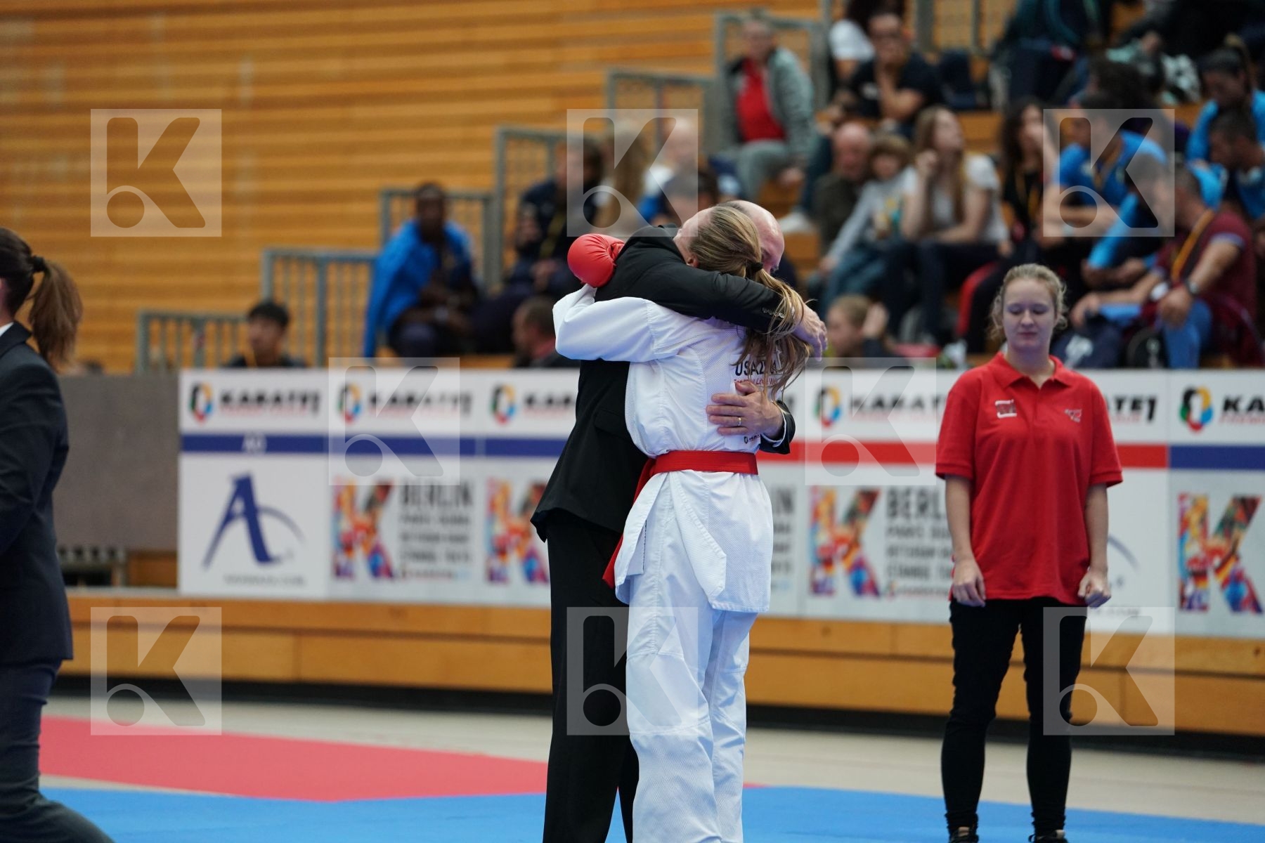 BROWN JENNA (UNITED STATE) vs ATTIA YASSMIN (EGYPT) in Senior Kumite -55 Kg - Bronze bout