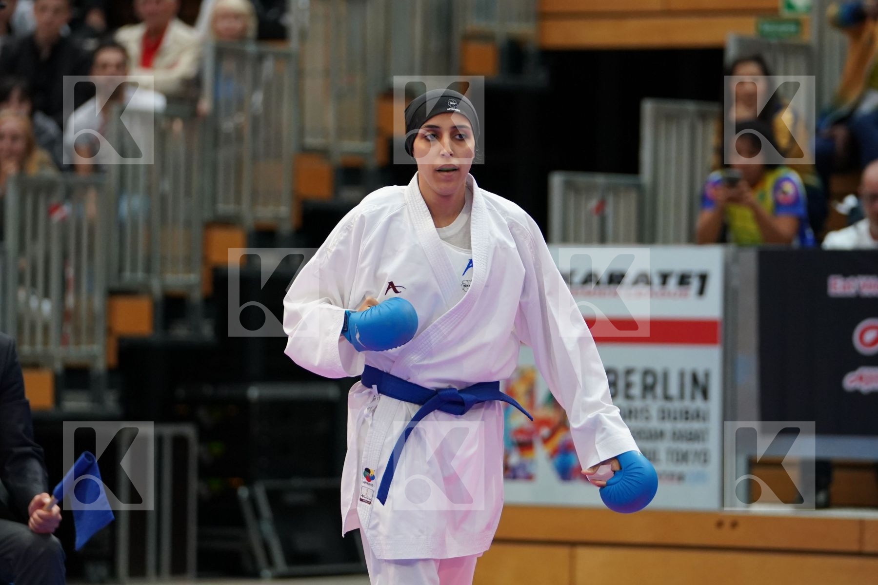 JUMAA HAYA (CANADA) vs LOTFY GIANA (EGYPT) in Senior Kumite Ð 61 Kg - Bronze bout