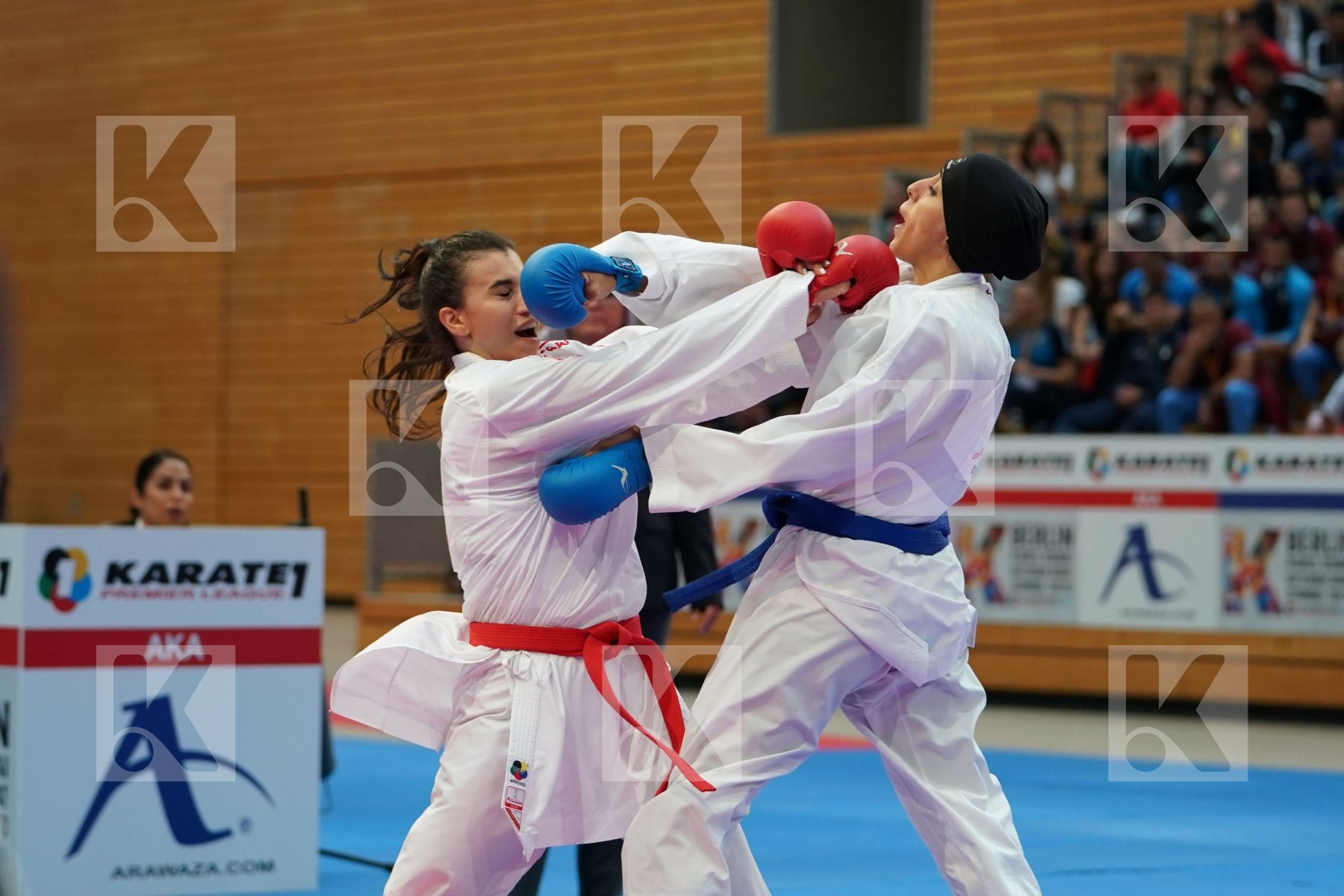 JUMAA HAYA (CANADA) vs LOTFY GIANA (EGYPT) in Senior Kumite Ð 61 Kg - Bronze bout