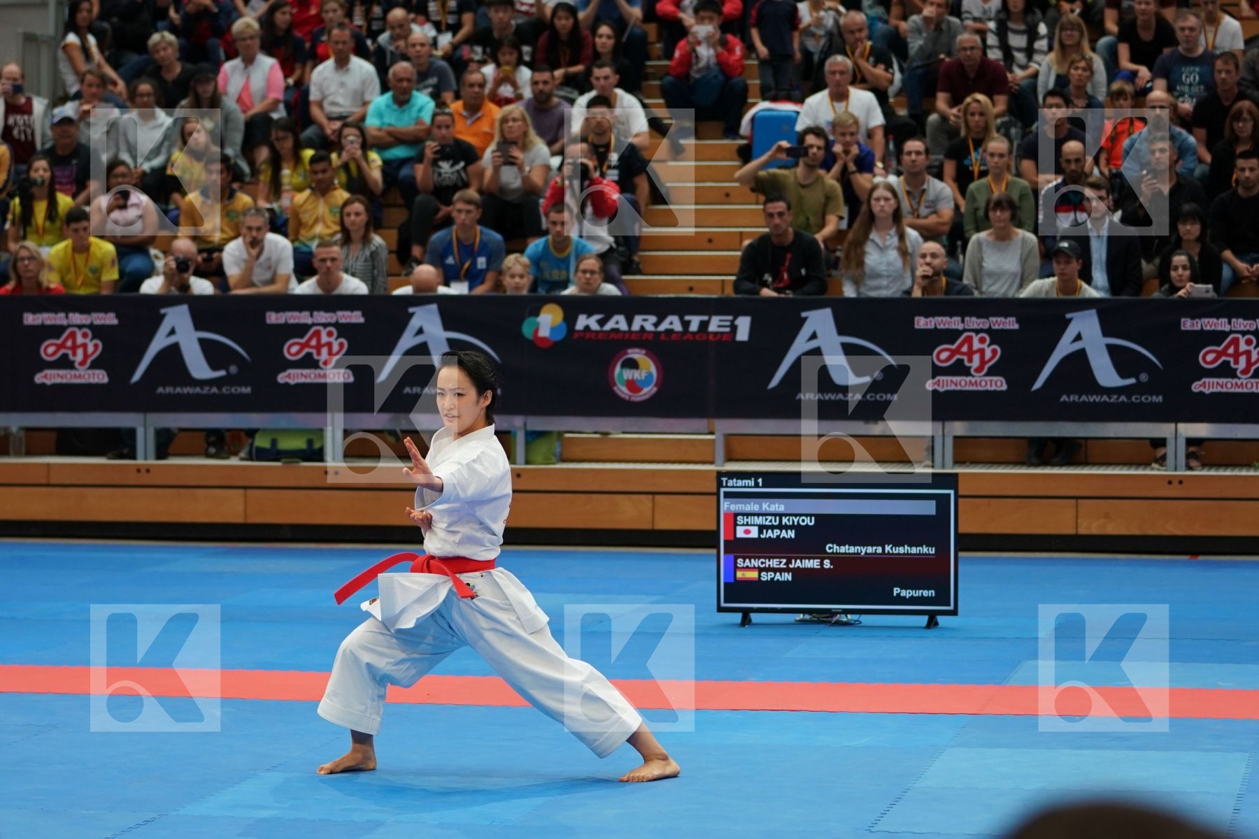 SHIMIZU KIYOU (JAPAN) in Senior Female Kata - Gold bout