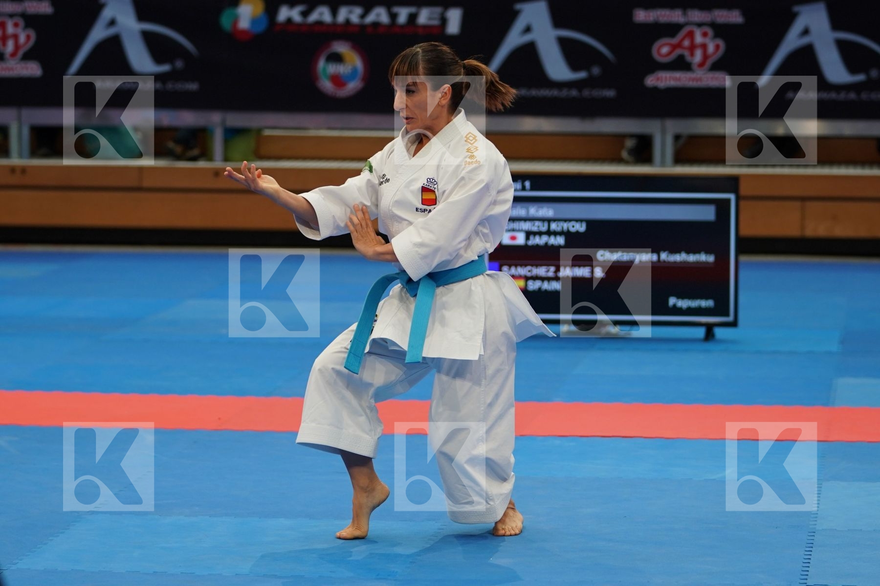 SANCHEZ JAIME SANDRA (SPAIN) in Senior Female Kata - Gold bout