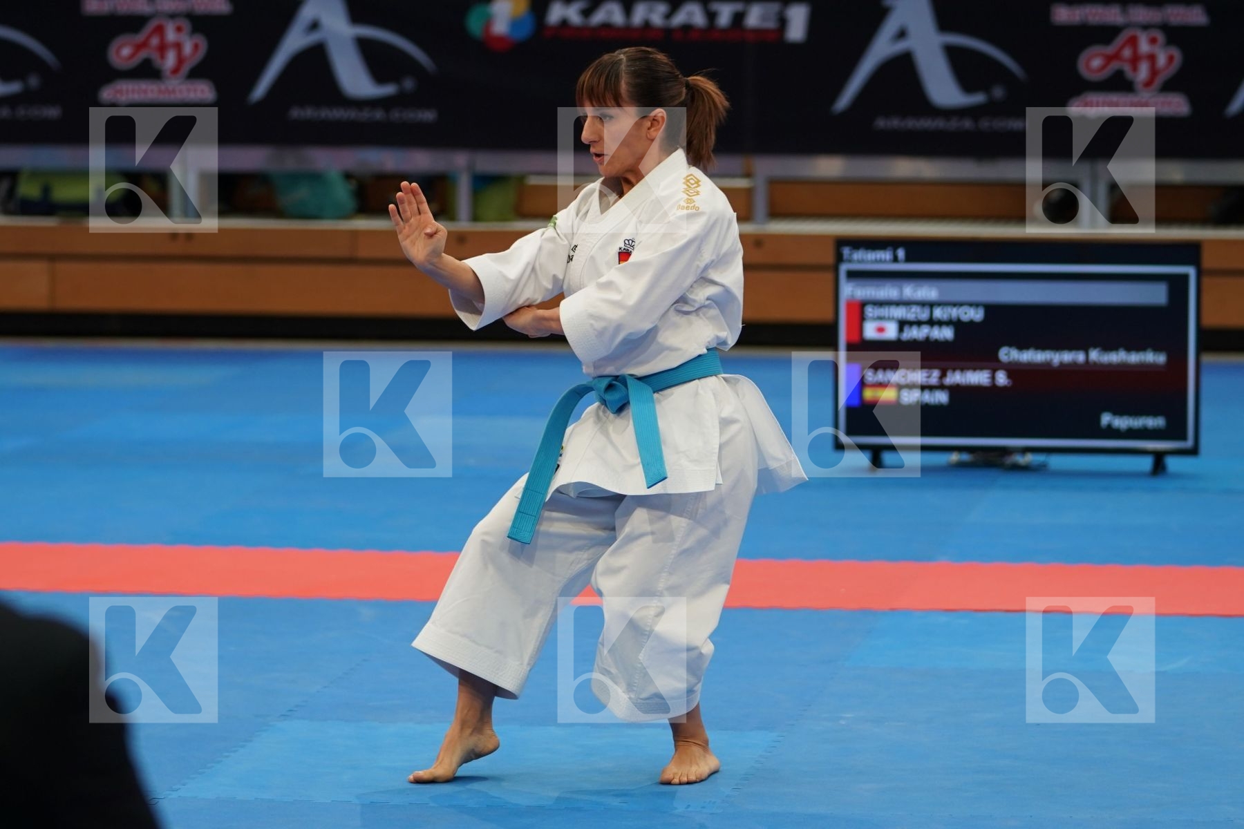 SANCHEZ JAIME SANDRA (SPAIN) in Senior Female Kata - Gold bout