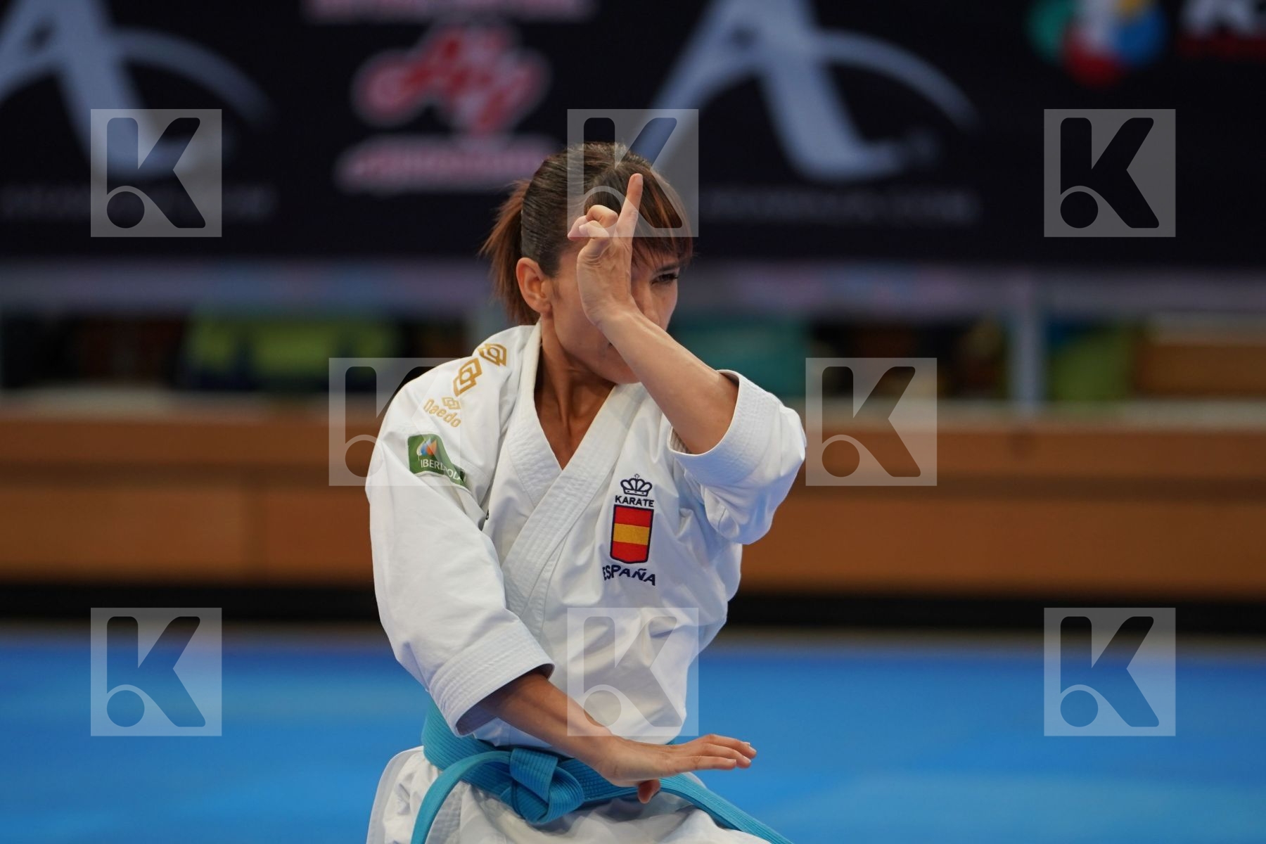 SANCHEZ JAIME SANDRA (SPAIN) in Senior Female Kata - Gold bout