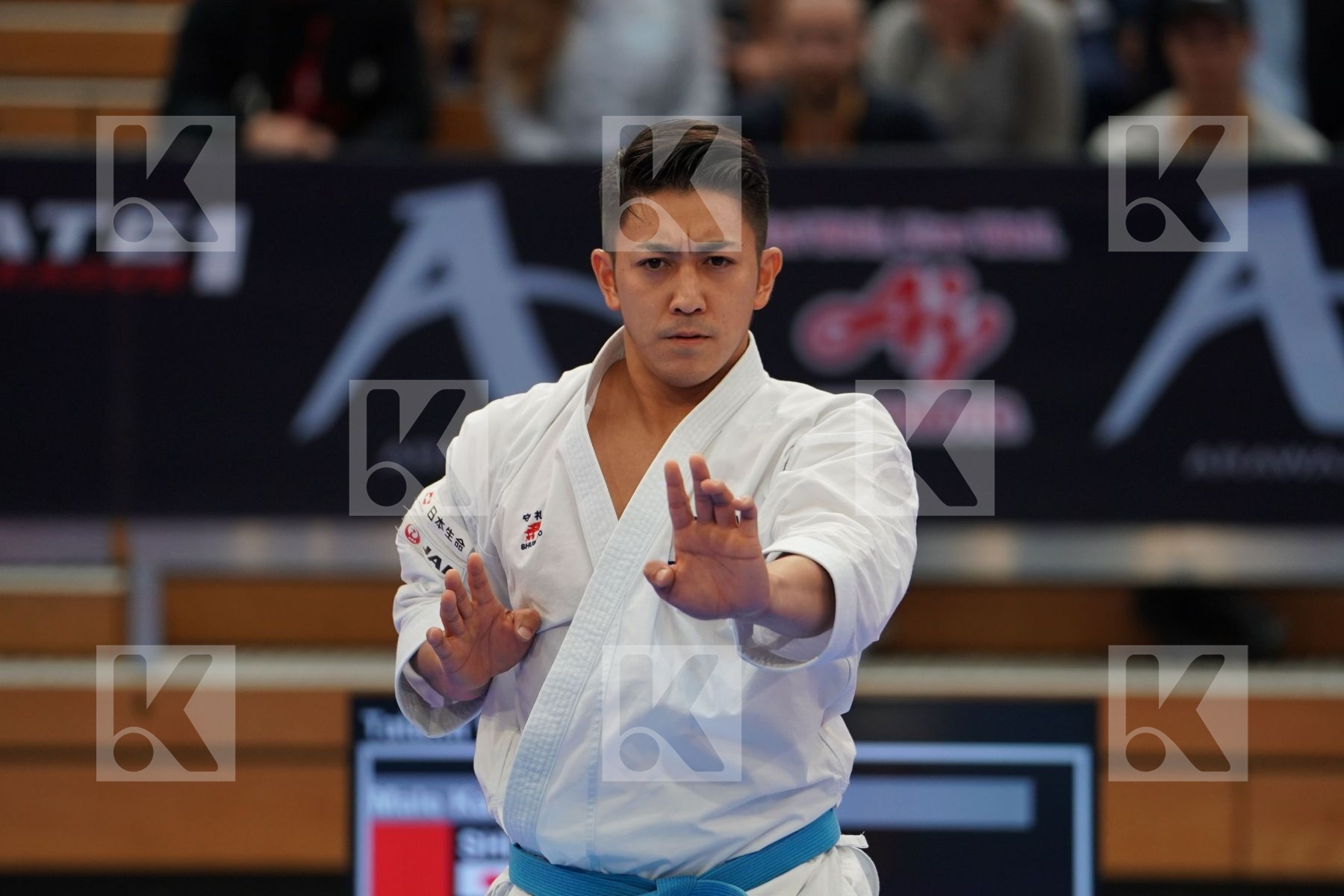 KIYUNA RYO (JAPAN) in Senior Male Kata - Gold bout