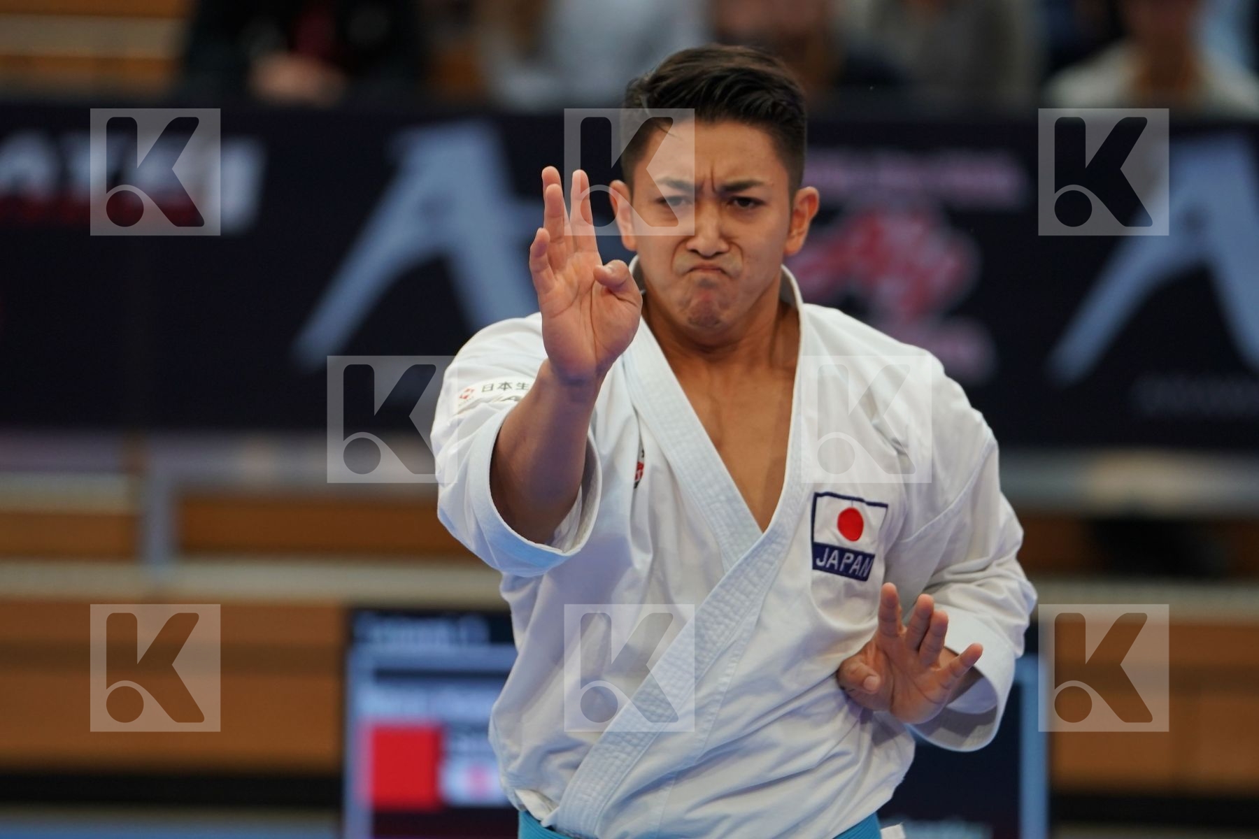 KIYUNA RYO (JAPAN) in Senior Male Kata - Gold bout