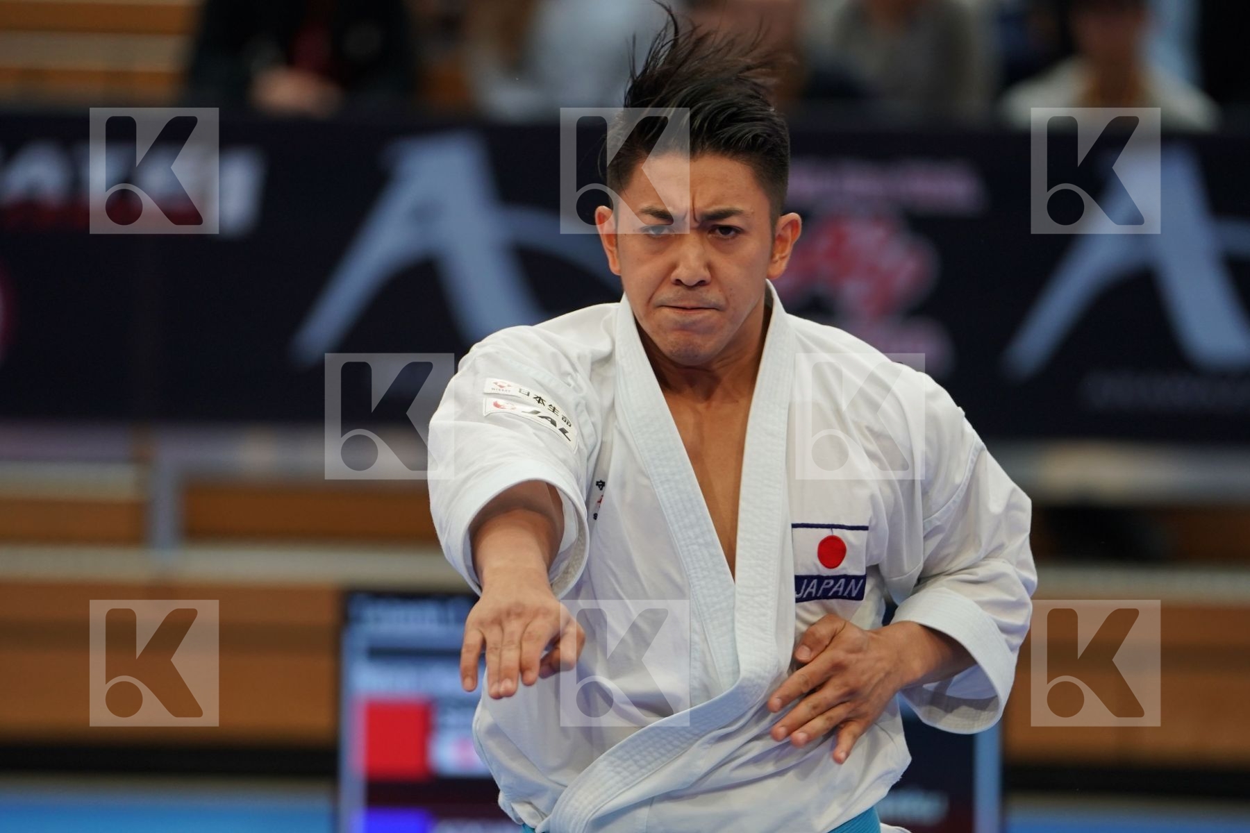 KIYUNA RYO (JAPAN) in Senior Male Kata - Gold bout