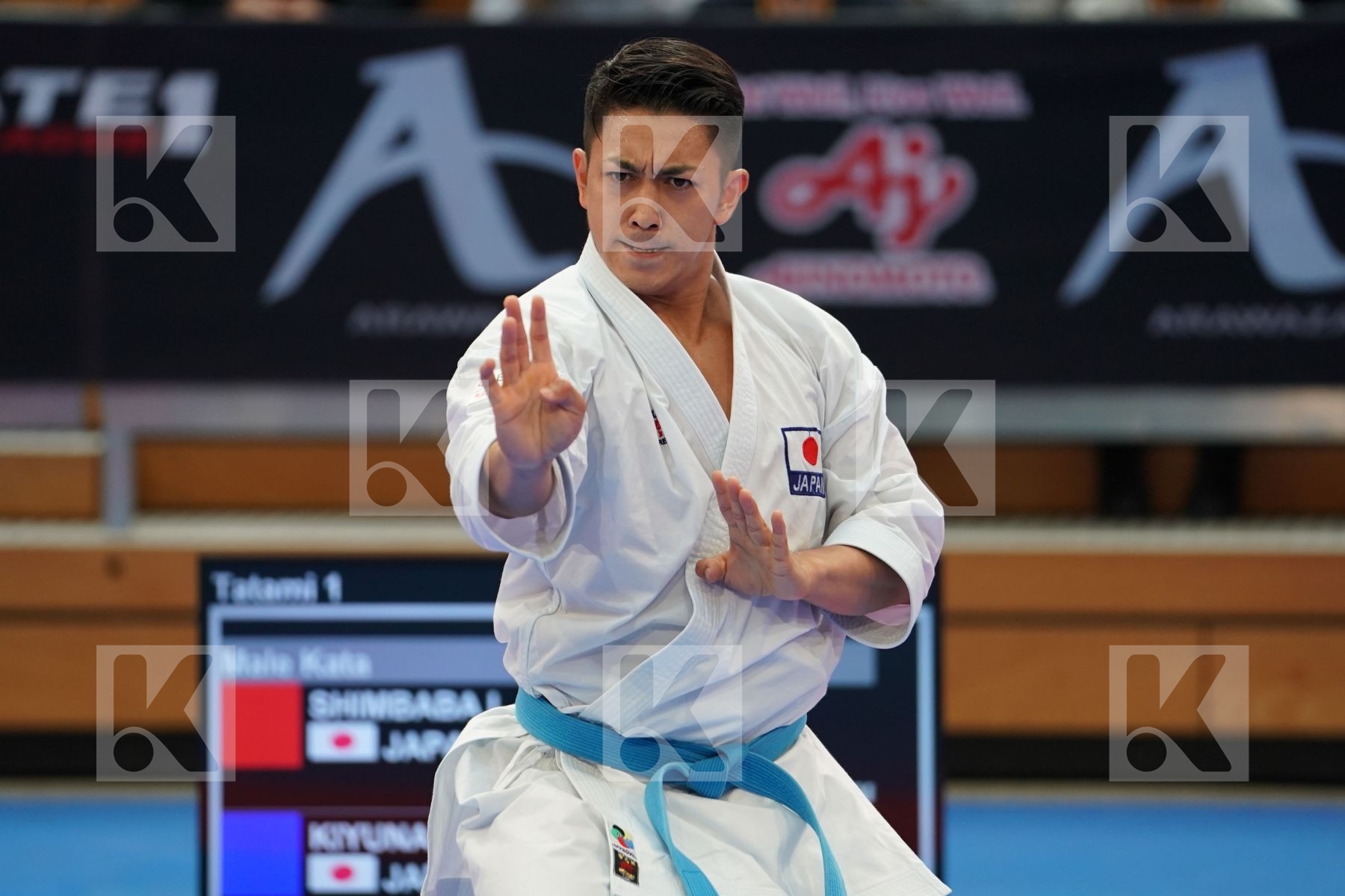 KIYUNA RYO (JAPAN) in Senior Male Kata - Gold bout