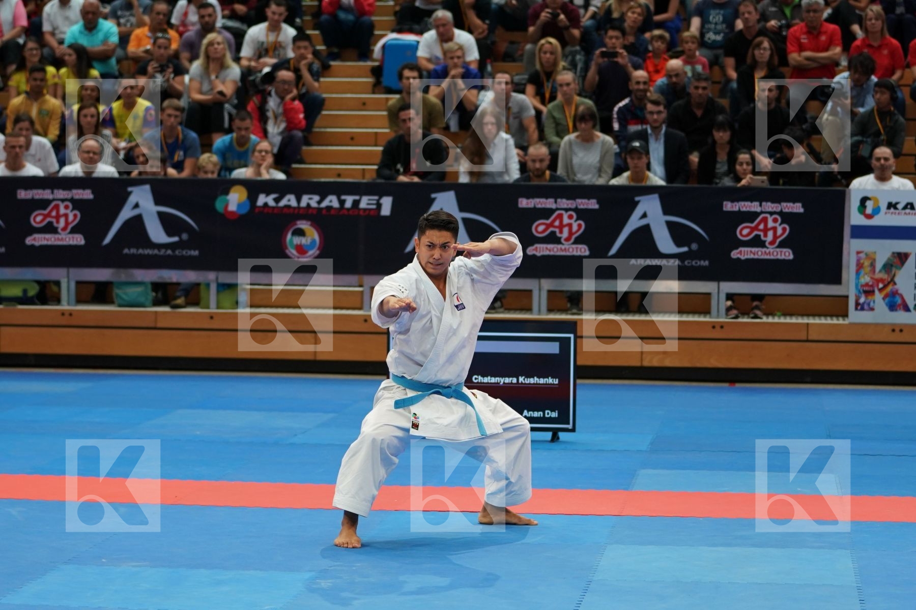 KIYUNA RYO (JAPAN) in Senior Male Kata - Gold bout