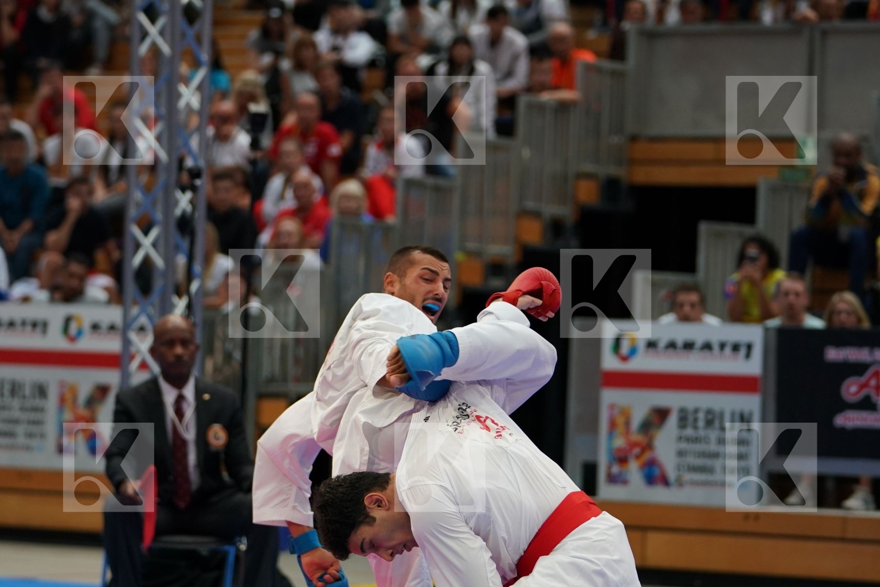 Figueira Vinicius (BRASIL) vs MARESCA LUCA (ITALIA) in Senior Kumite -67 Kg - Gold bout