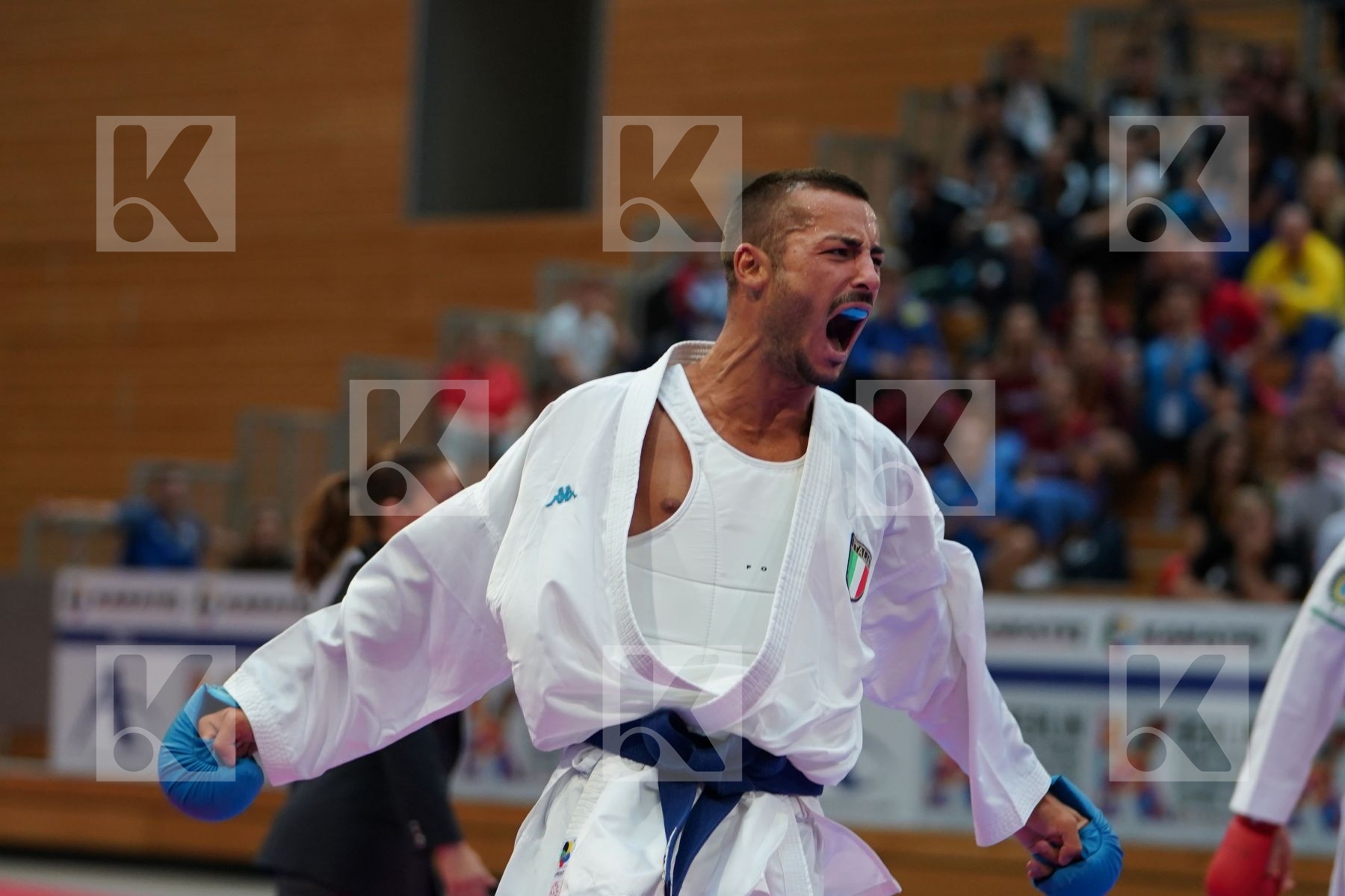 Figueira Vinicius (BRASIL) vs MARESCA LUCA (ITALIA) in Senior Kumite -67 Kg - Gold bout