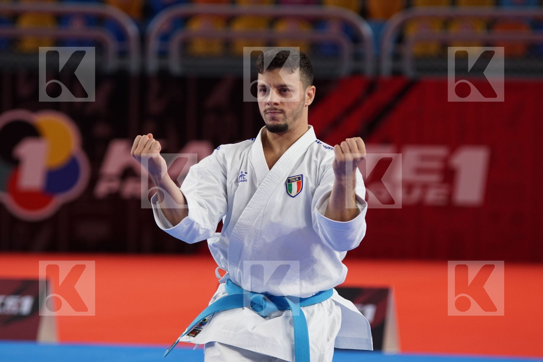 Allesandro  IODICE (ITALY) in Male Kata - Bronze bout