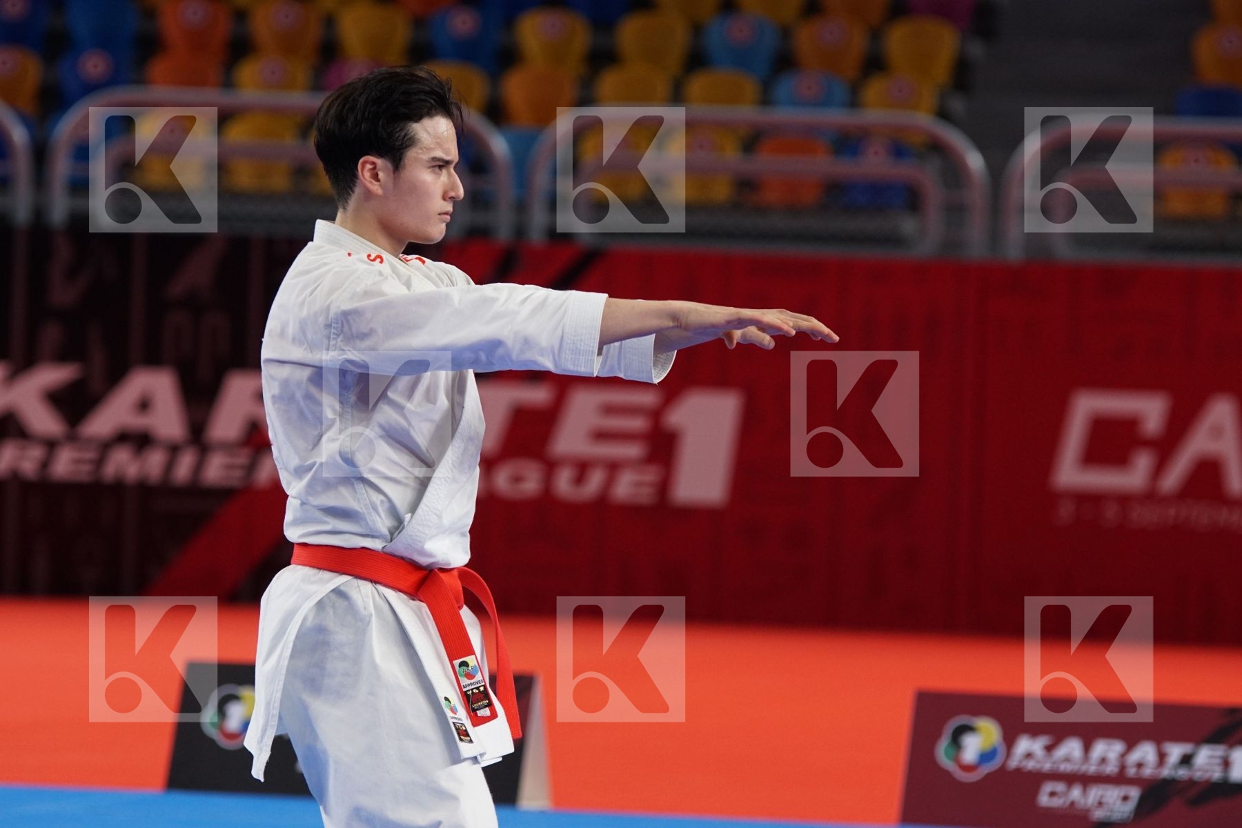 Yuki UJIHARA (SWITZERLAND) in Male Kata - Bronze bout